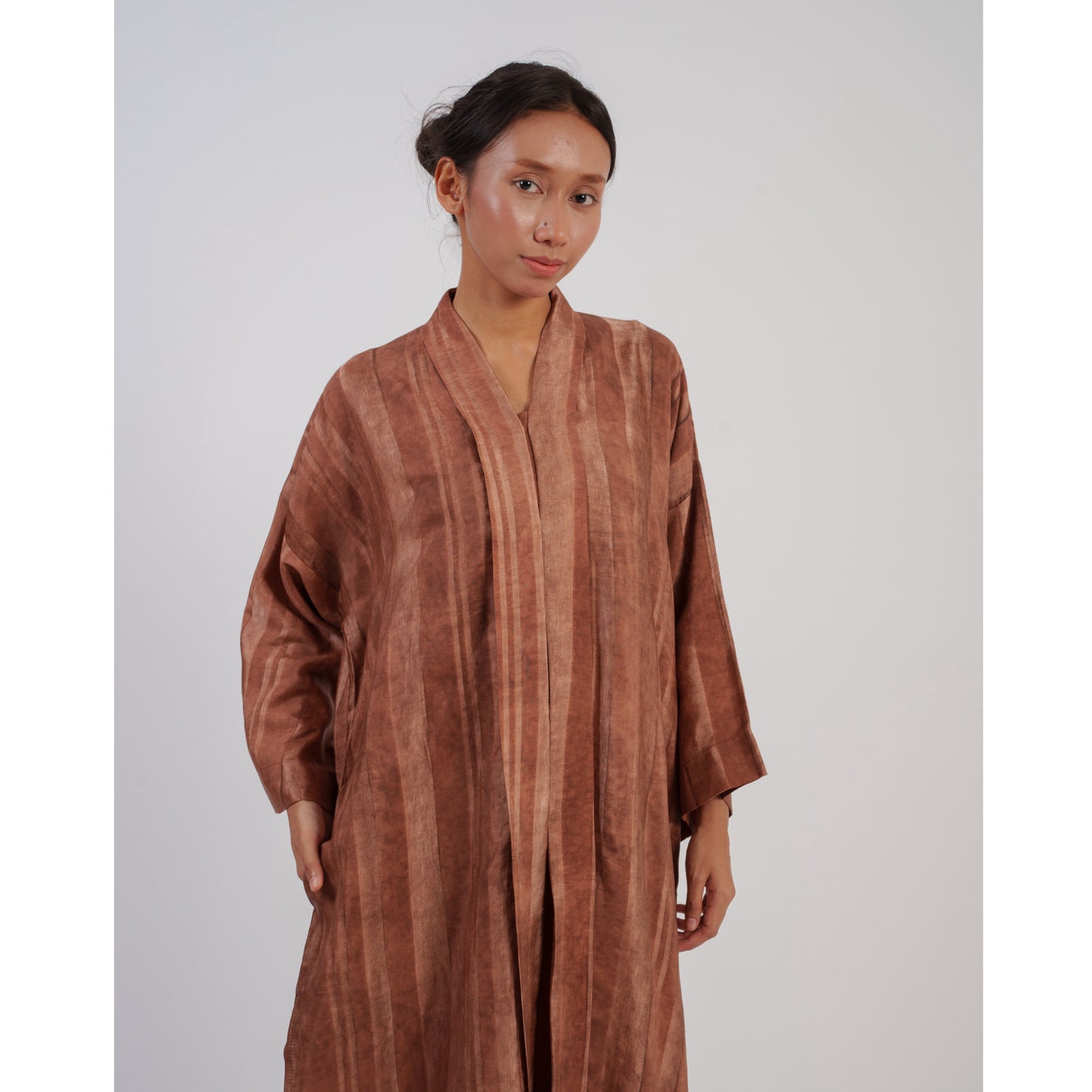 Sora Kebarung Set in Brown