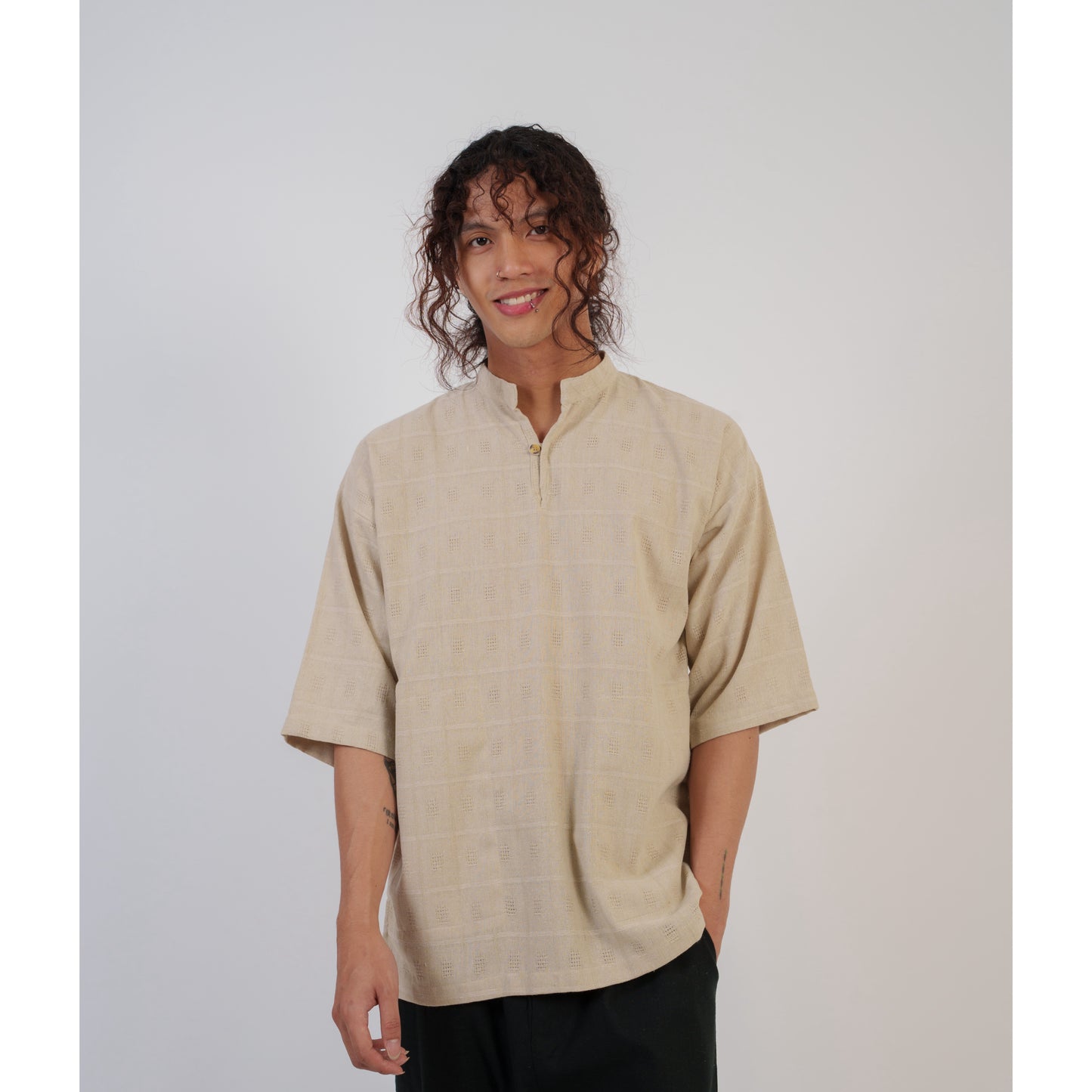 Yama Top In Checks