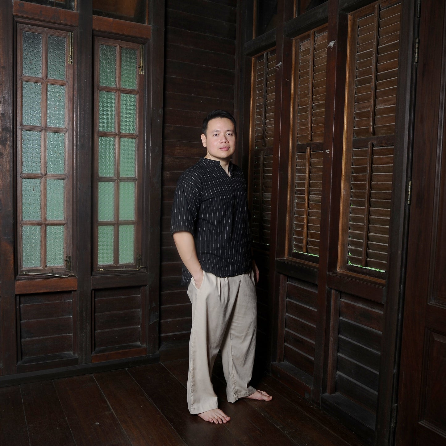 Hasan Top in Black