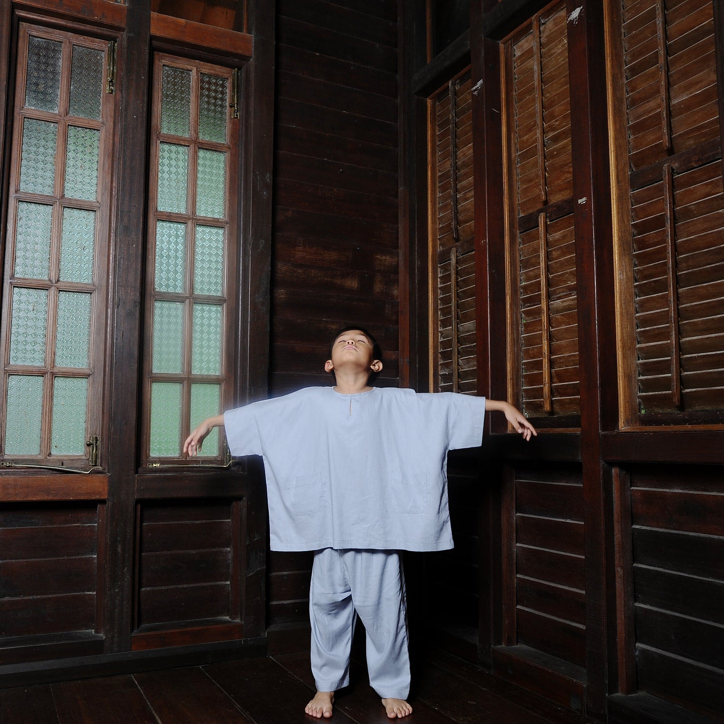 Kama Boy Set in Blue