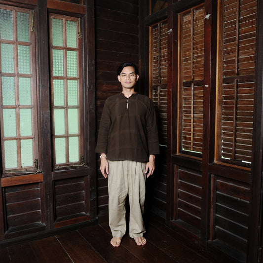 Arjuna Top in Olive