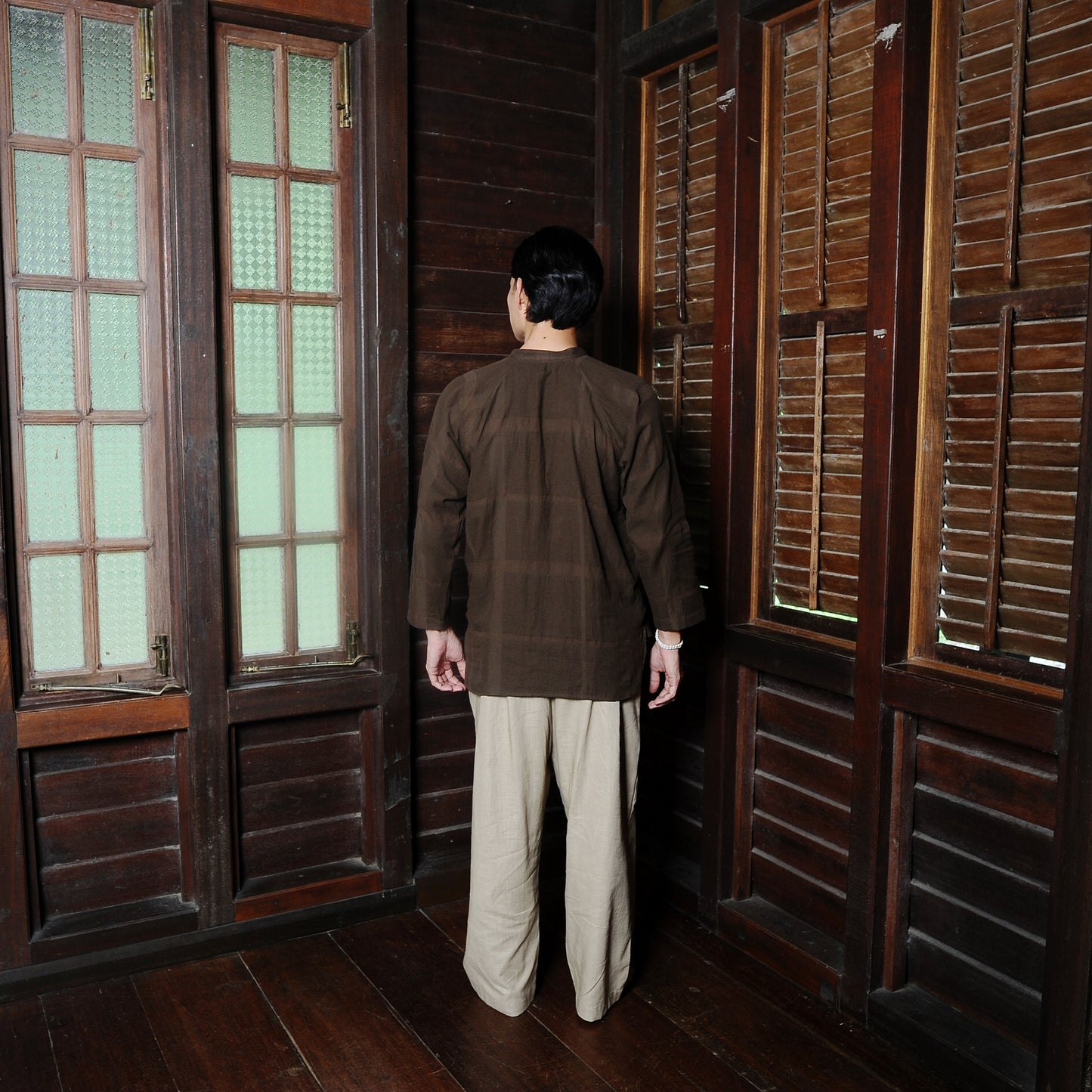 Arjuna Top in Olive