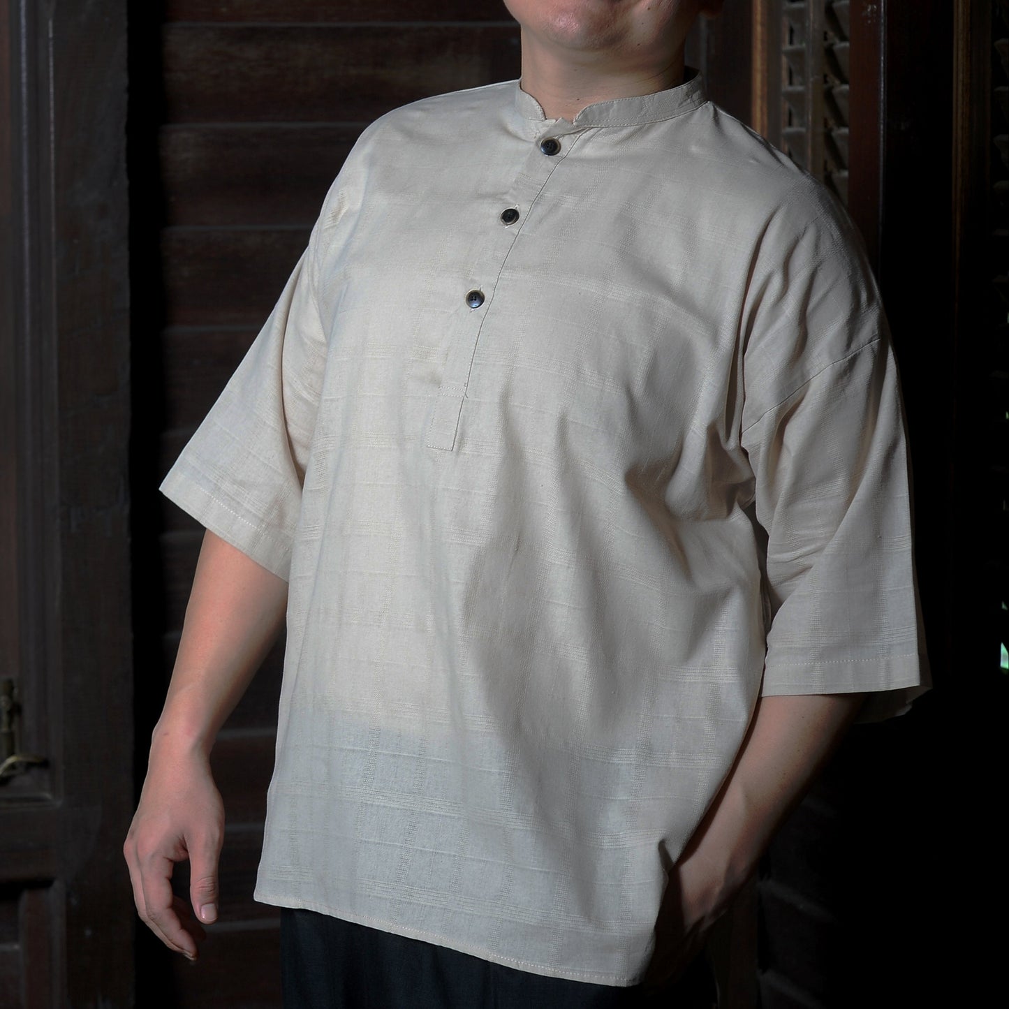 Tumandang Top in Ivory