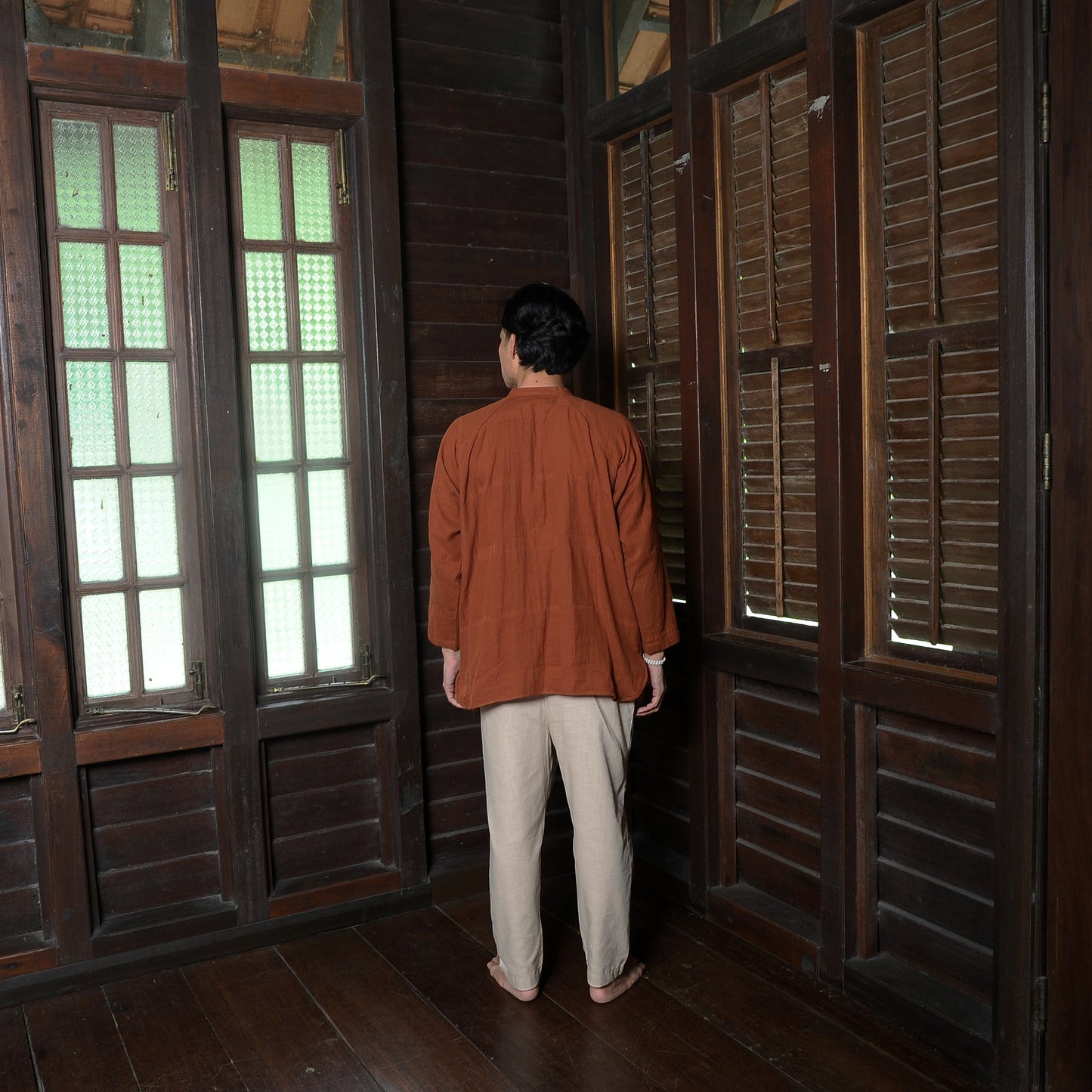 Arjuna Top in Terracotta