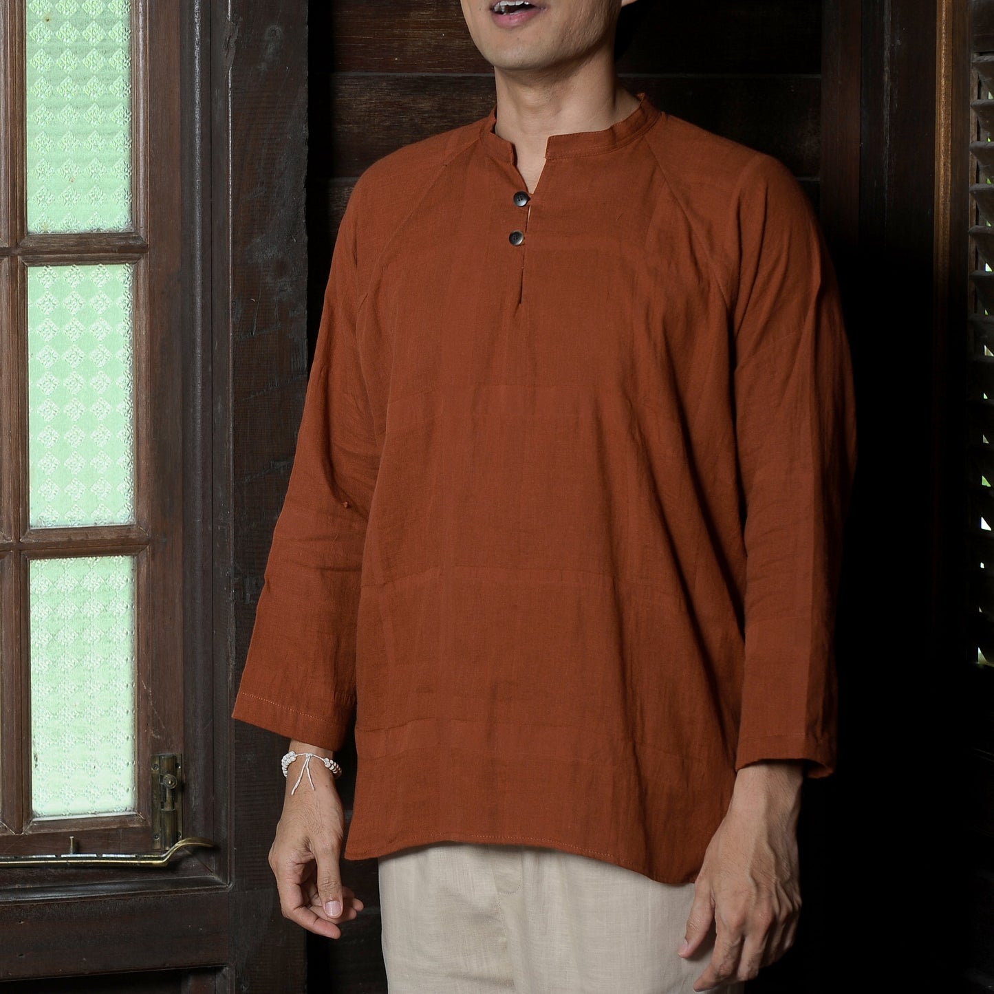 Arjuna Top in Terracotta