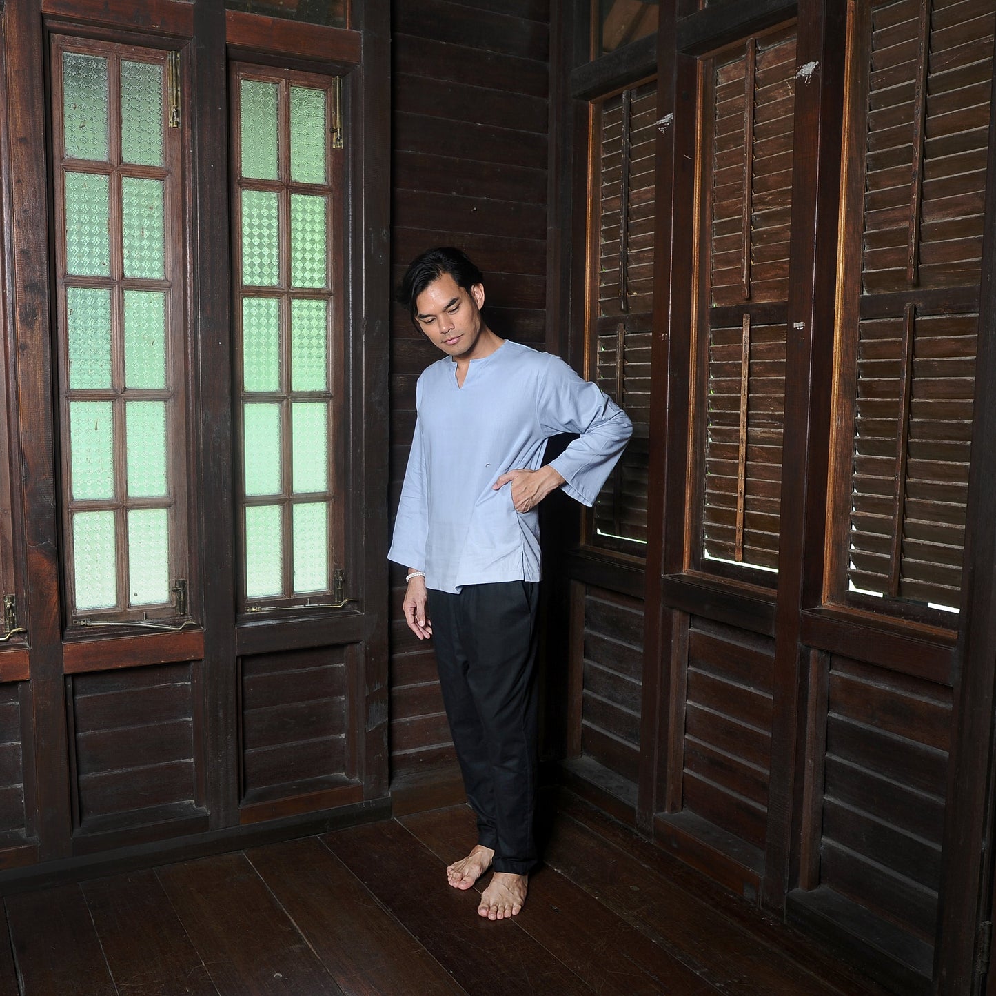 Sukma Top in Blue