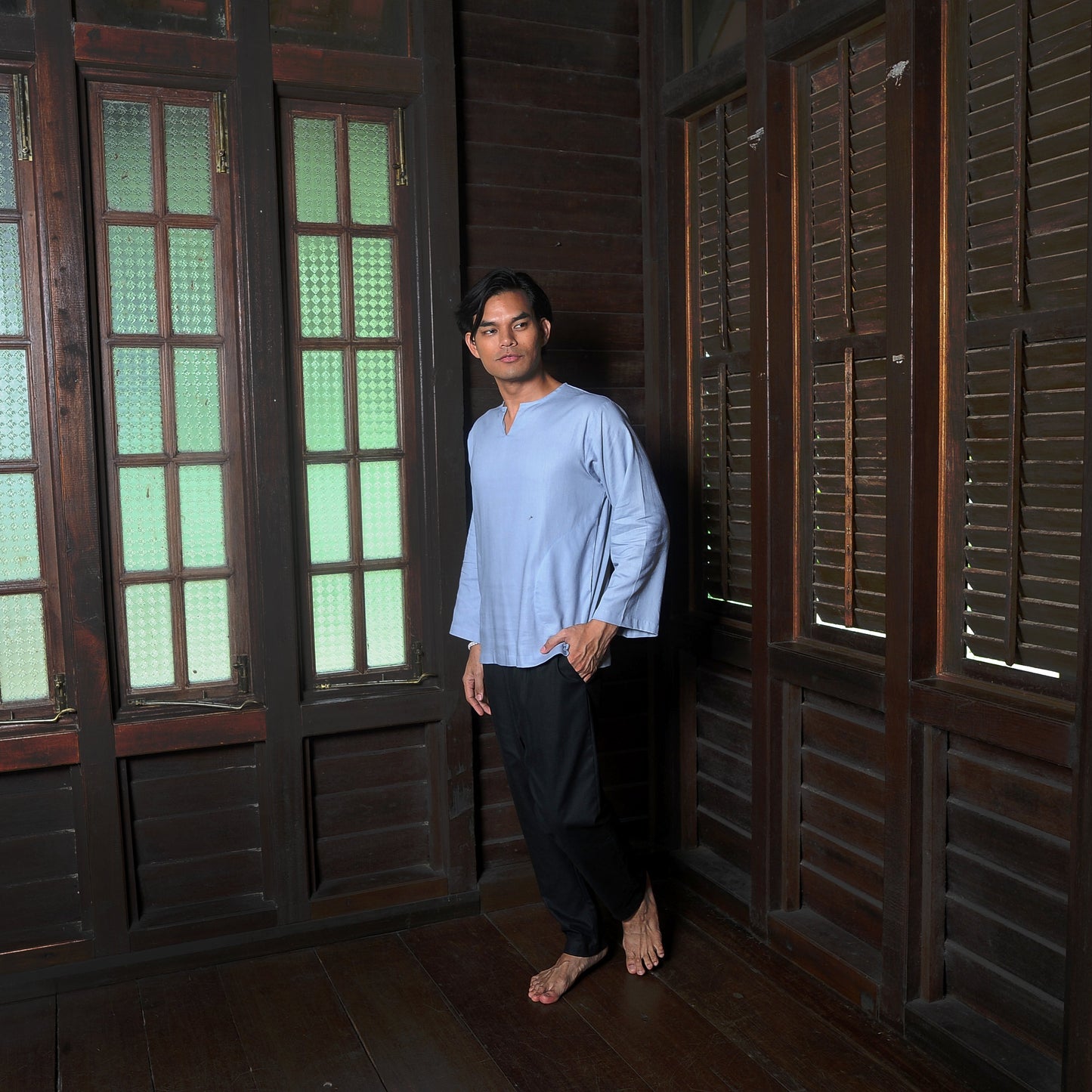 Sukma Top in Blue