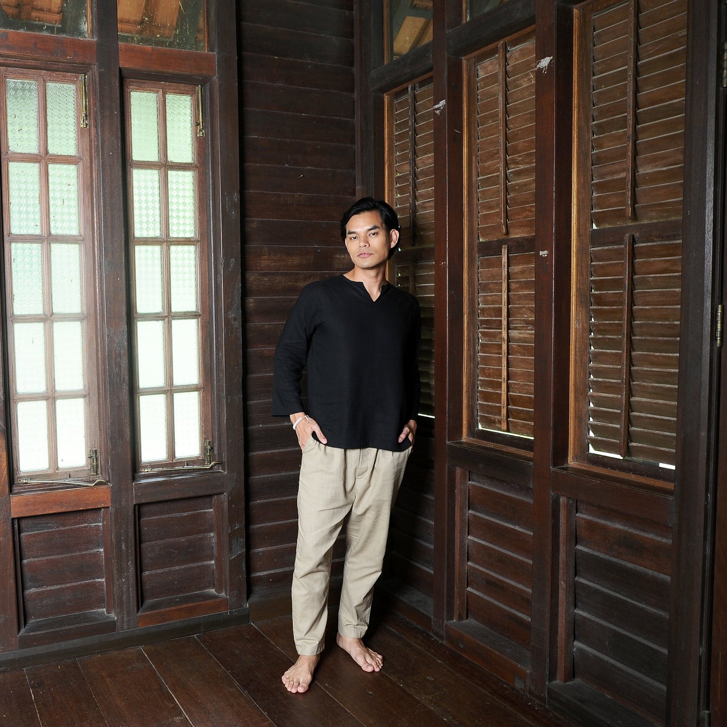 Sukma Top in Black