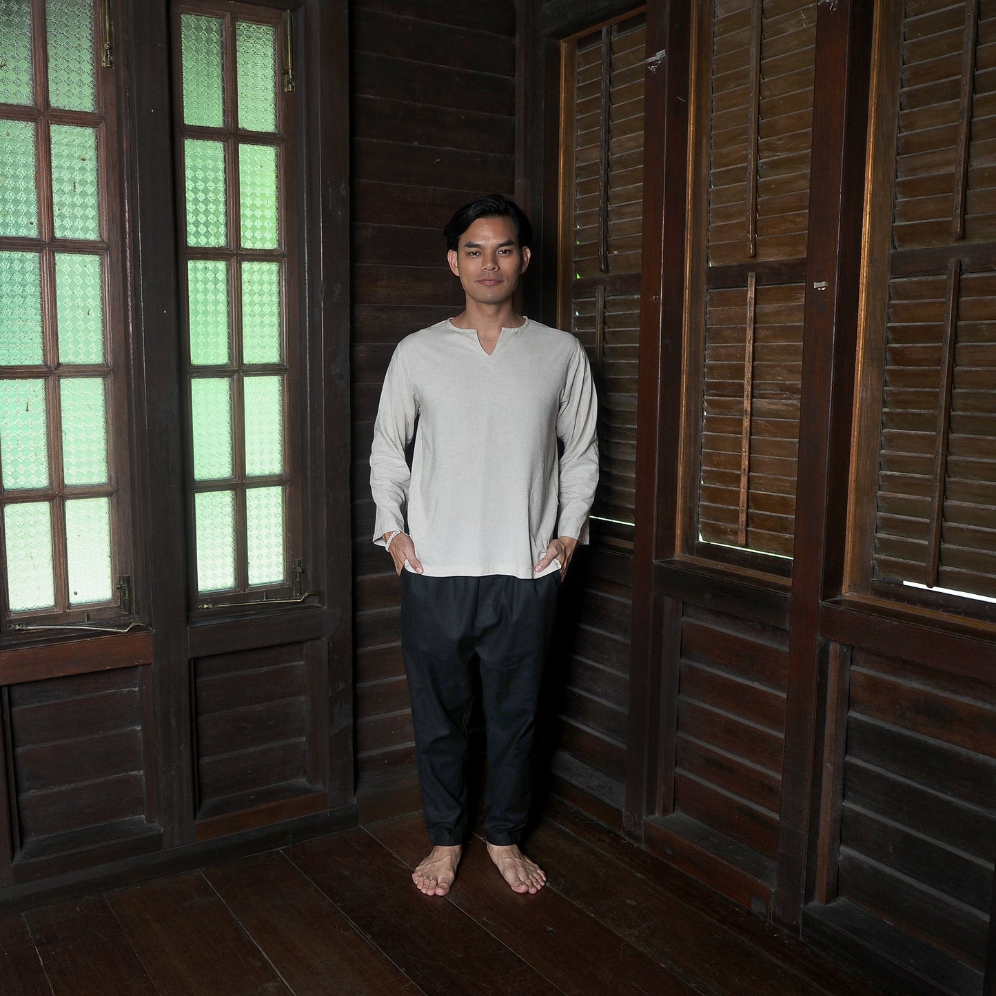 Sukma Top in Ivory