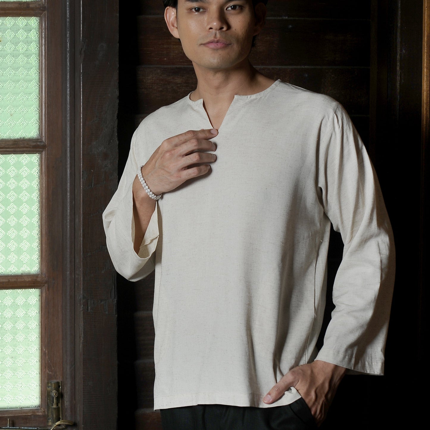 Sukma Top in Ivory