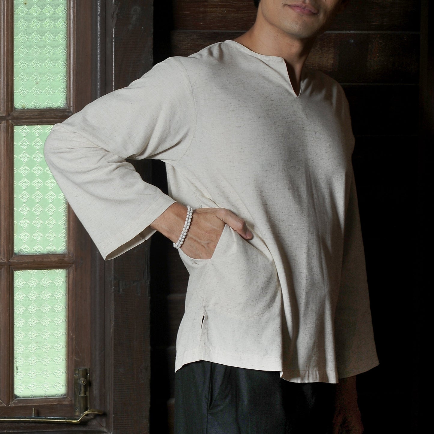 Sukma Top in Ivory