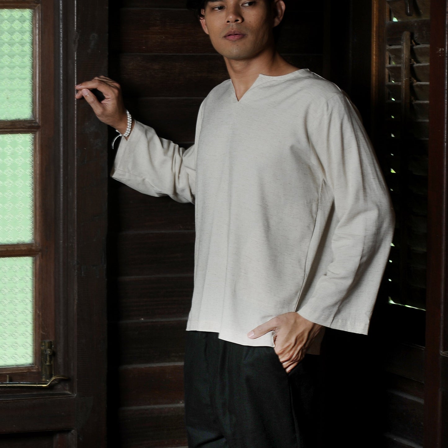 Sukma Top in Ivory