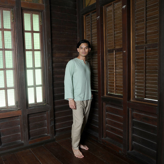 Sukma Top in Sage Green