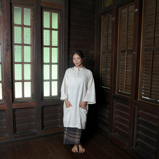 Ribang Kurung Set in Checks