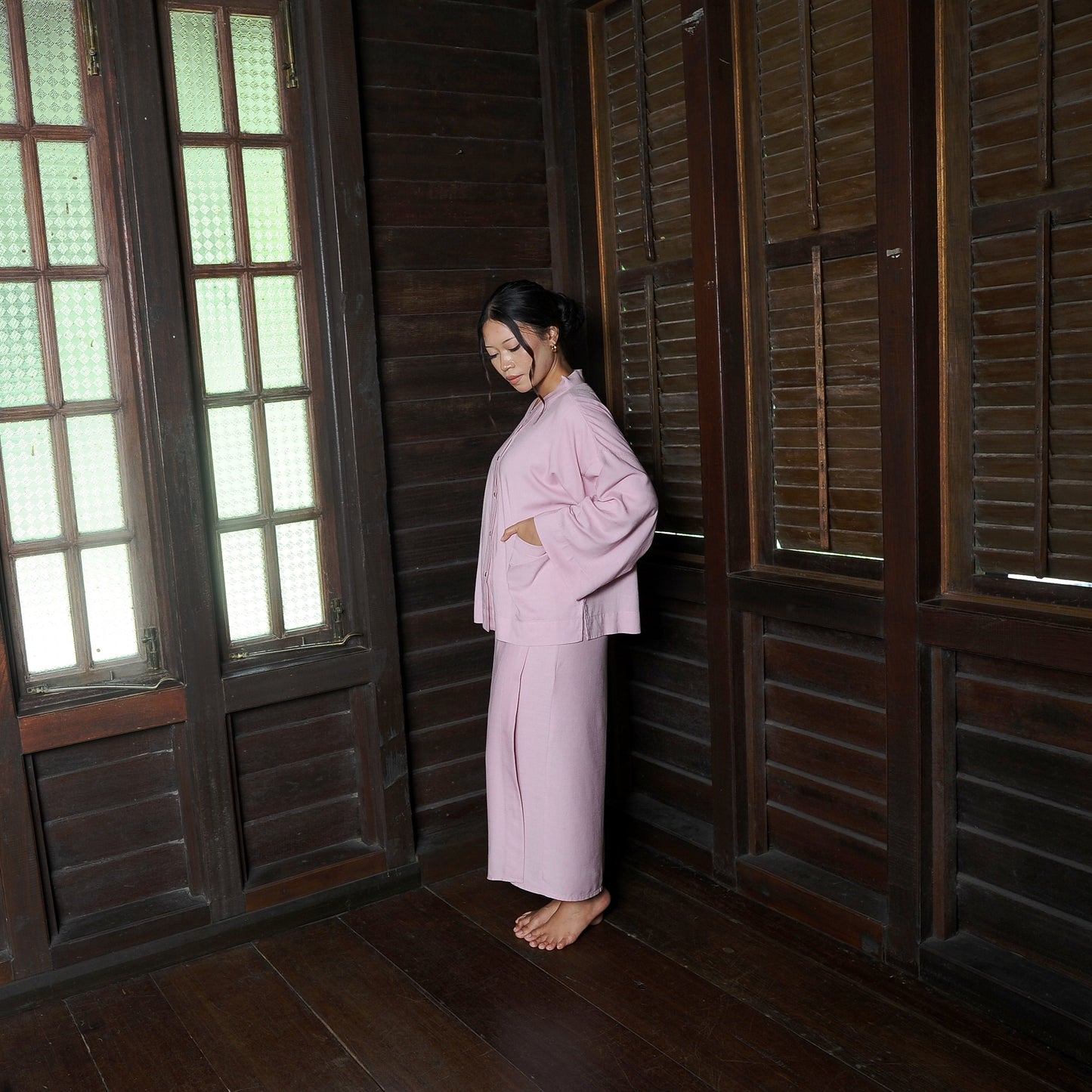Kirana Boxy Kebaya in Pink