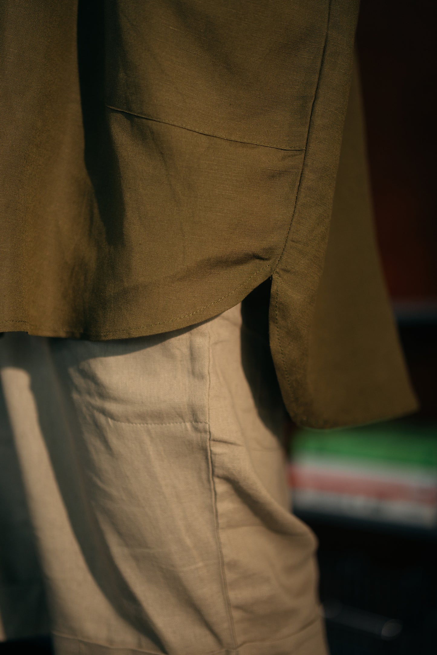 Reconnect Top in Olive