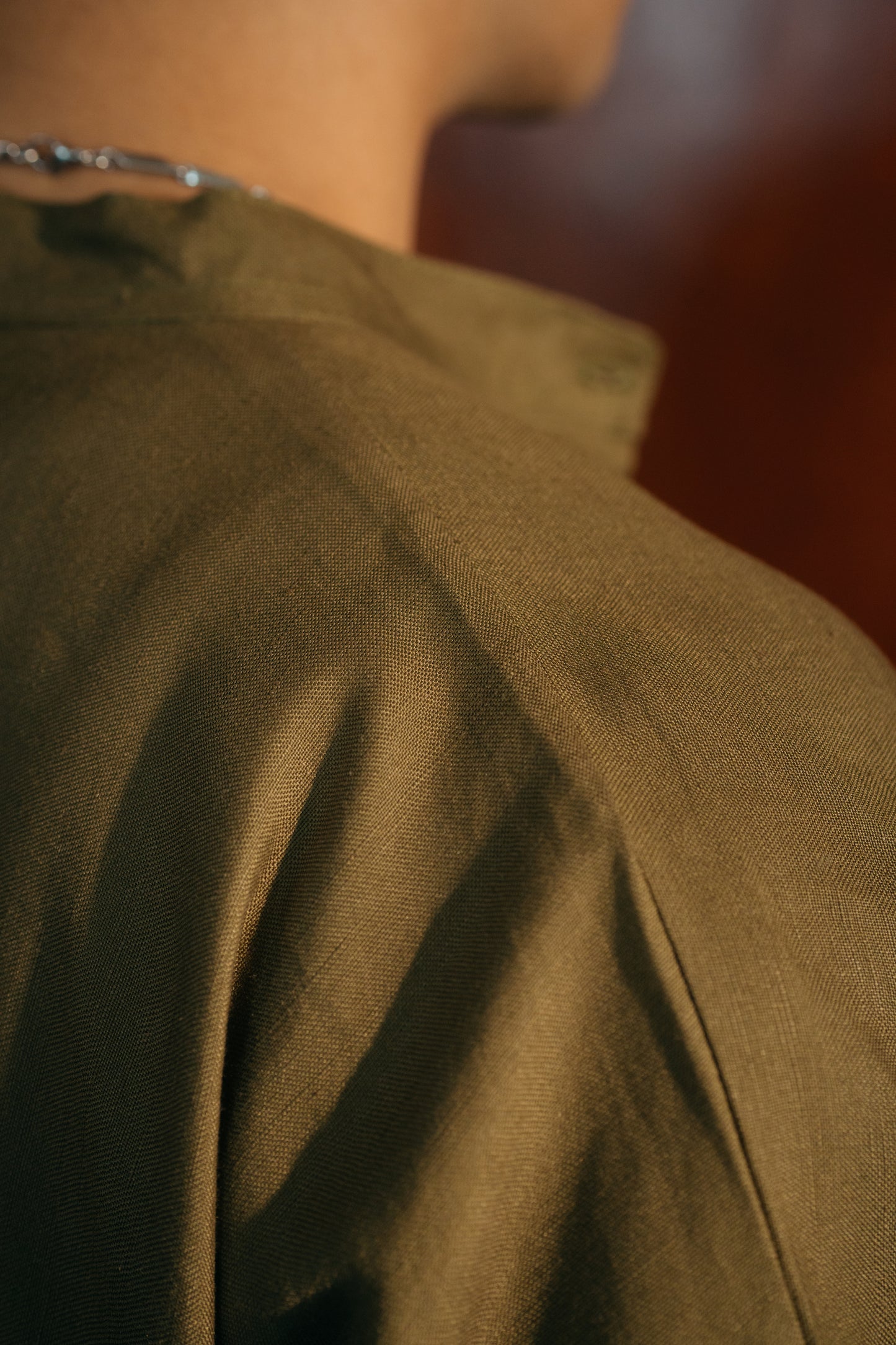 Reconnect Top in Olive