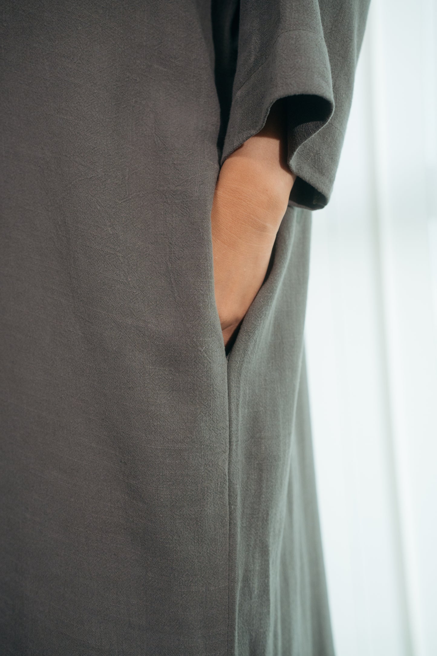 Reflect Dress in Olive