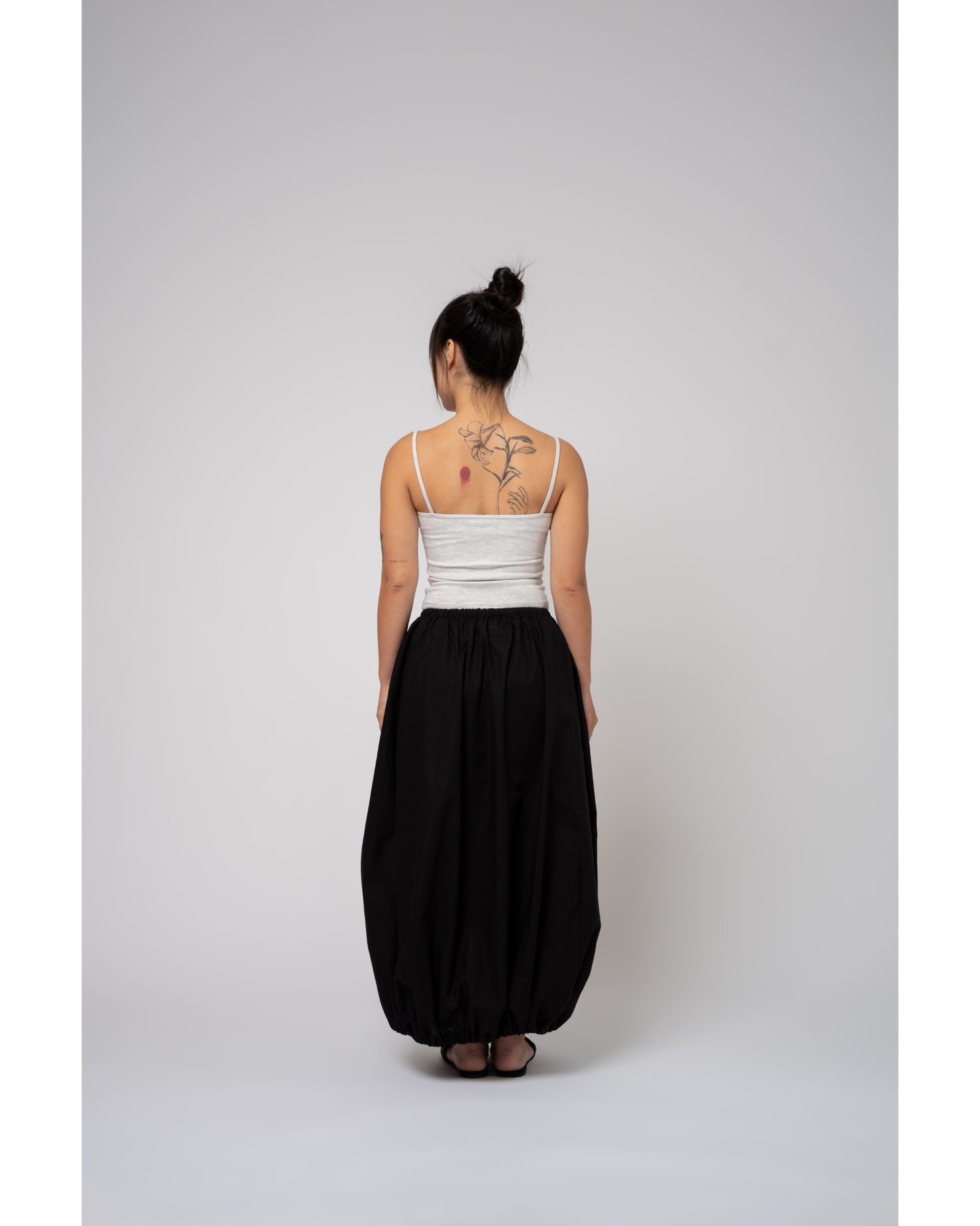 Hotaru Bubble Skirt In Black