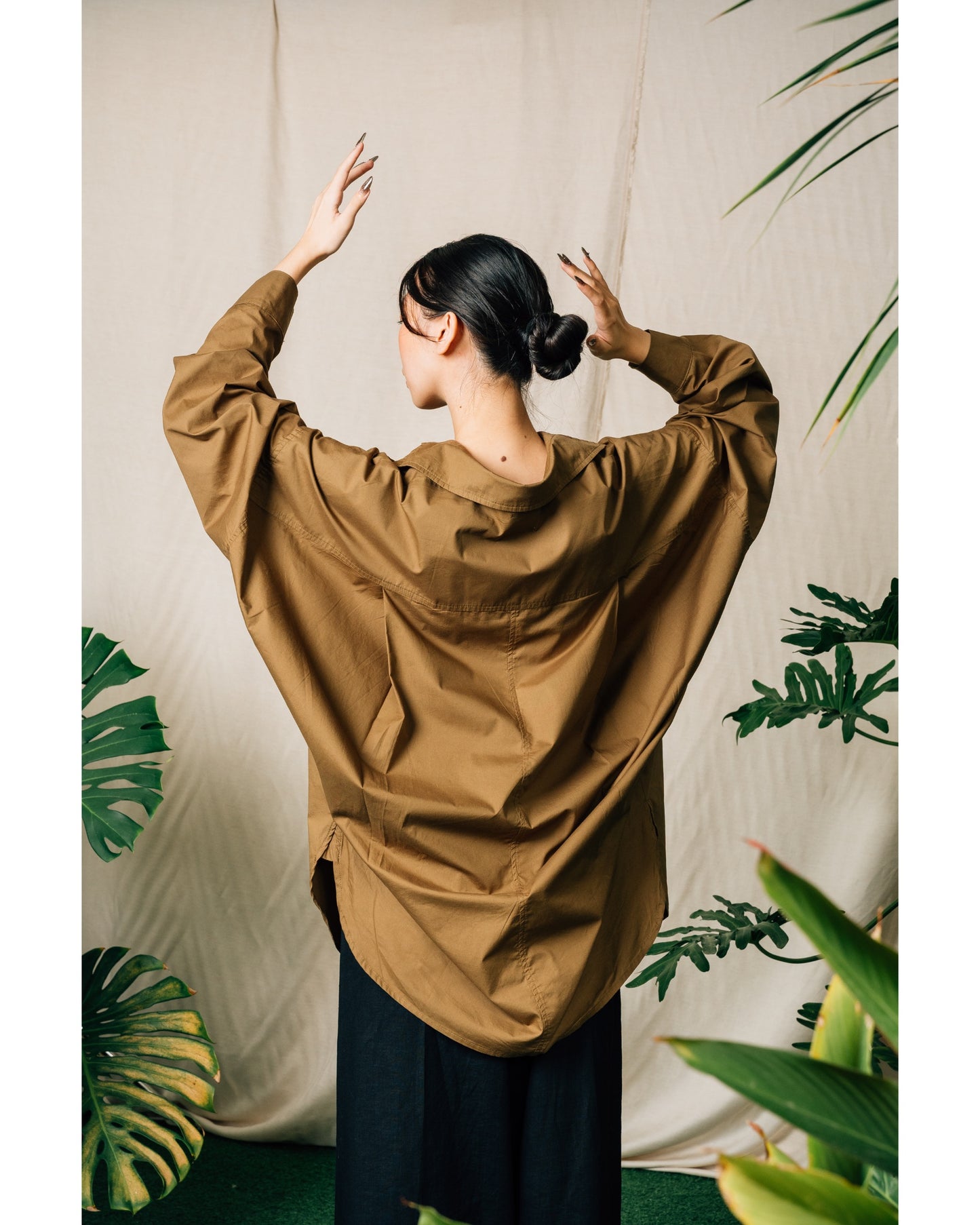 Aspen Top in Olive
