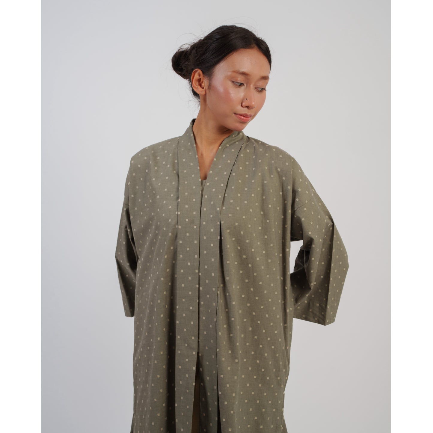 Sabi Kebarung Set in Green