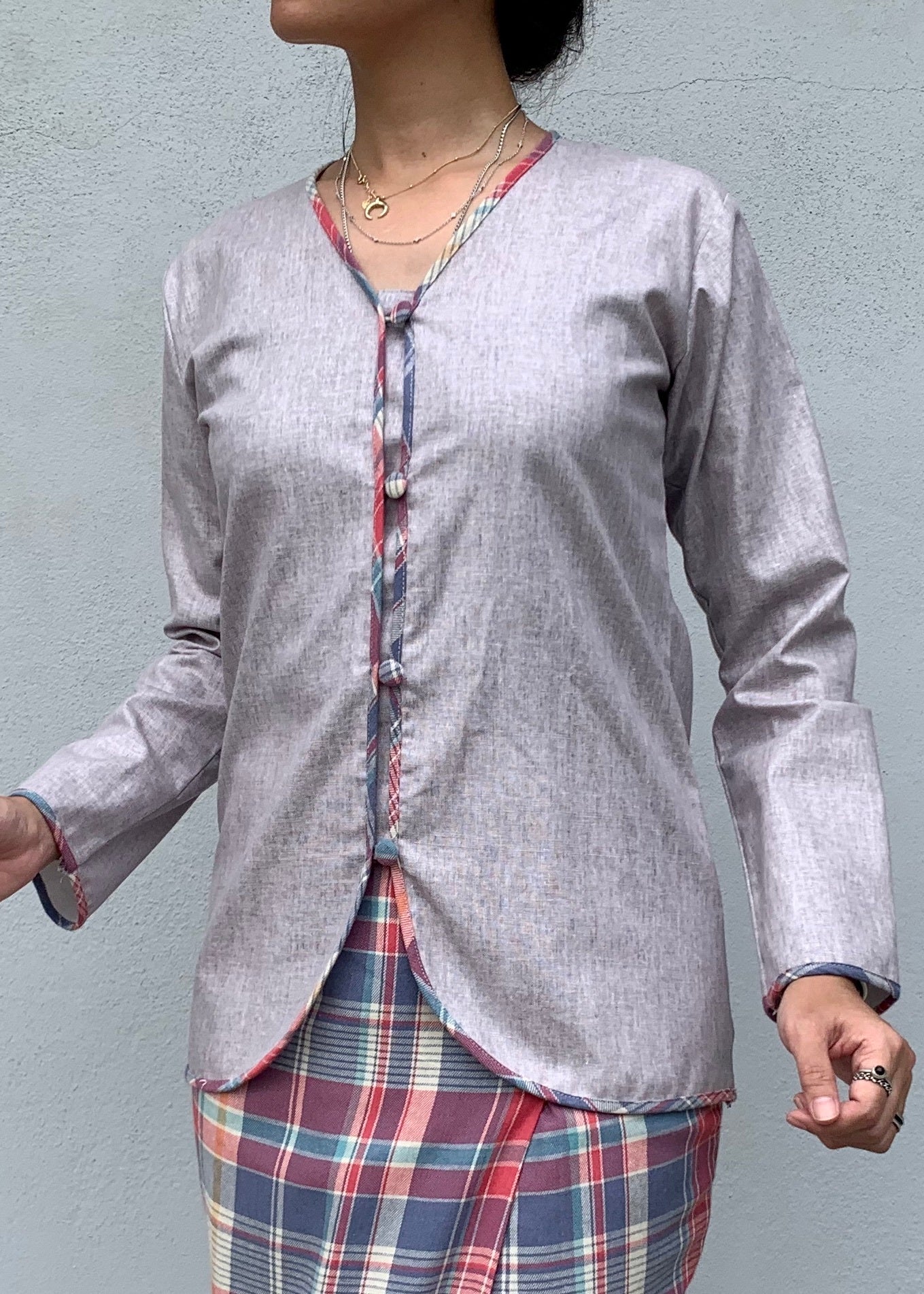 Kurung Jenna In Lilac