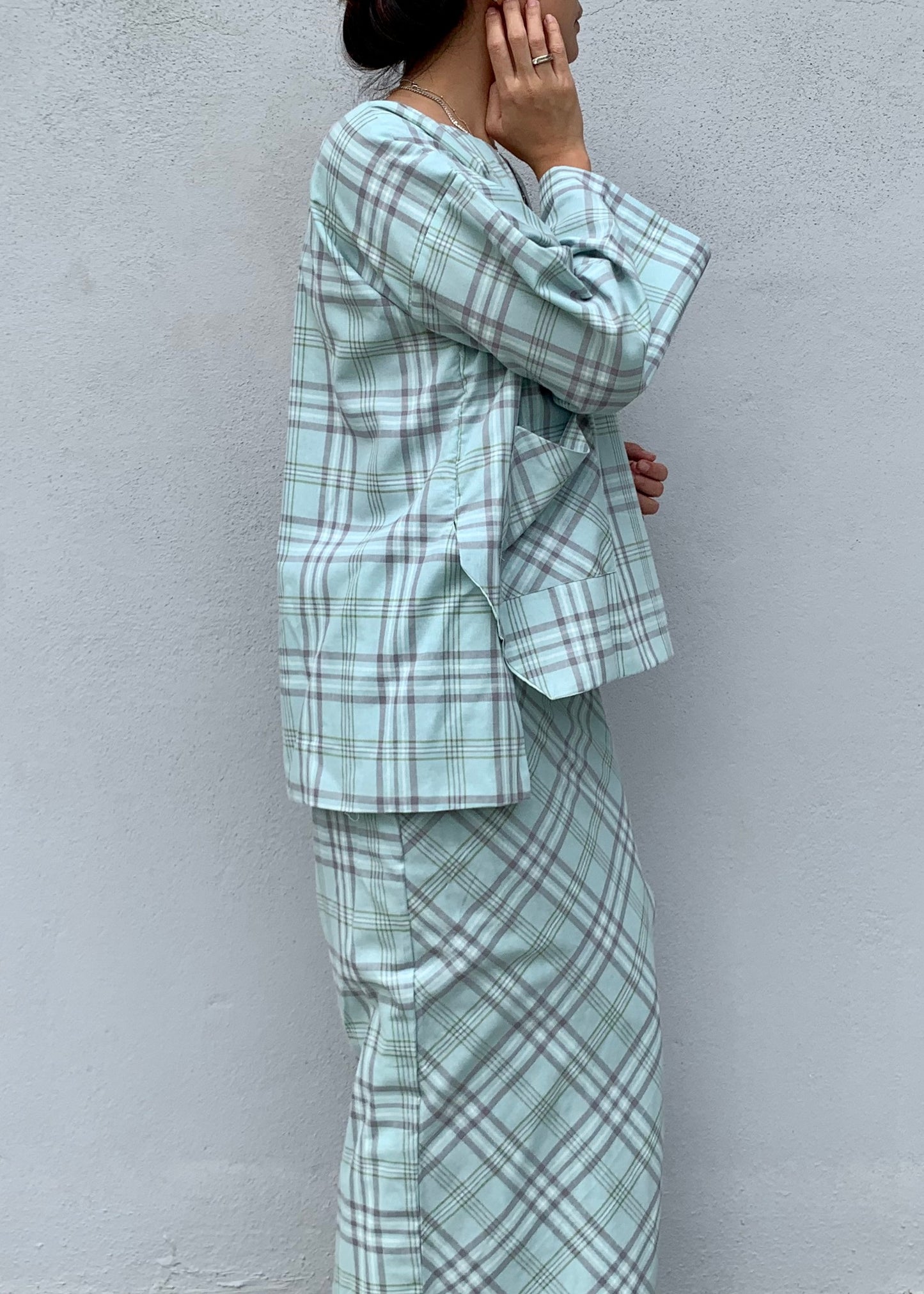 Kurung Kasma In Mint