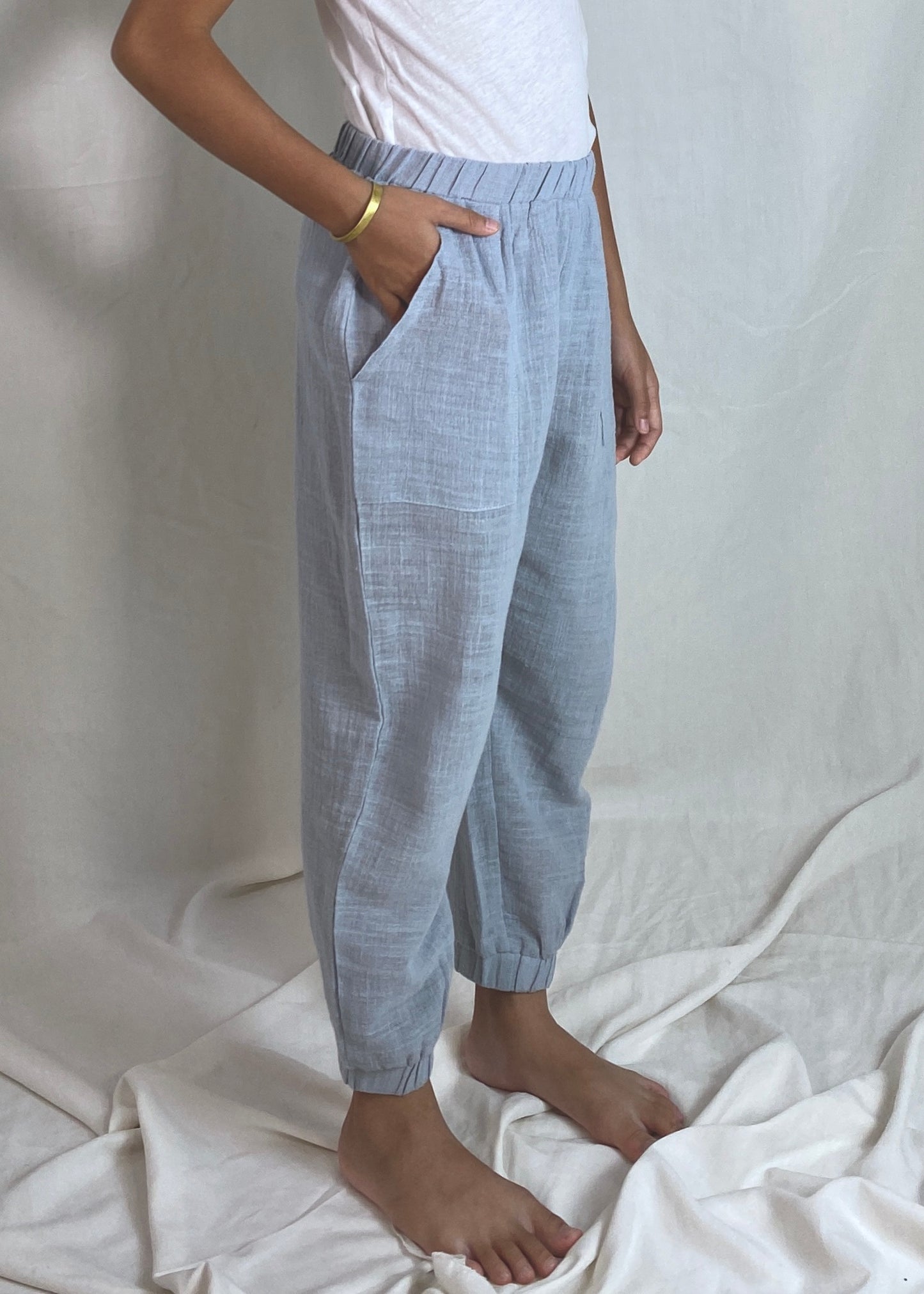 Riang Pants In Light Blue