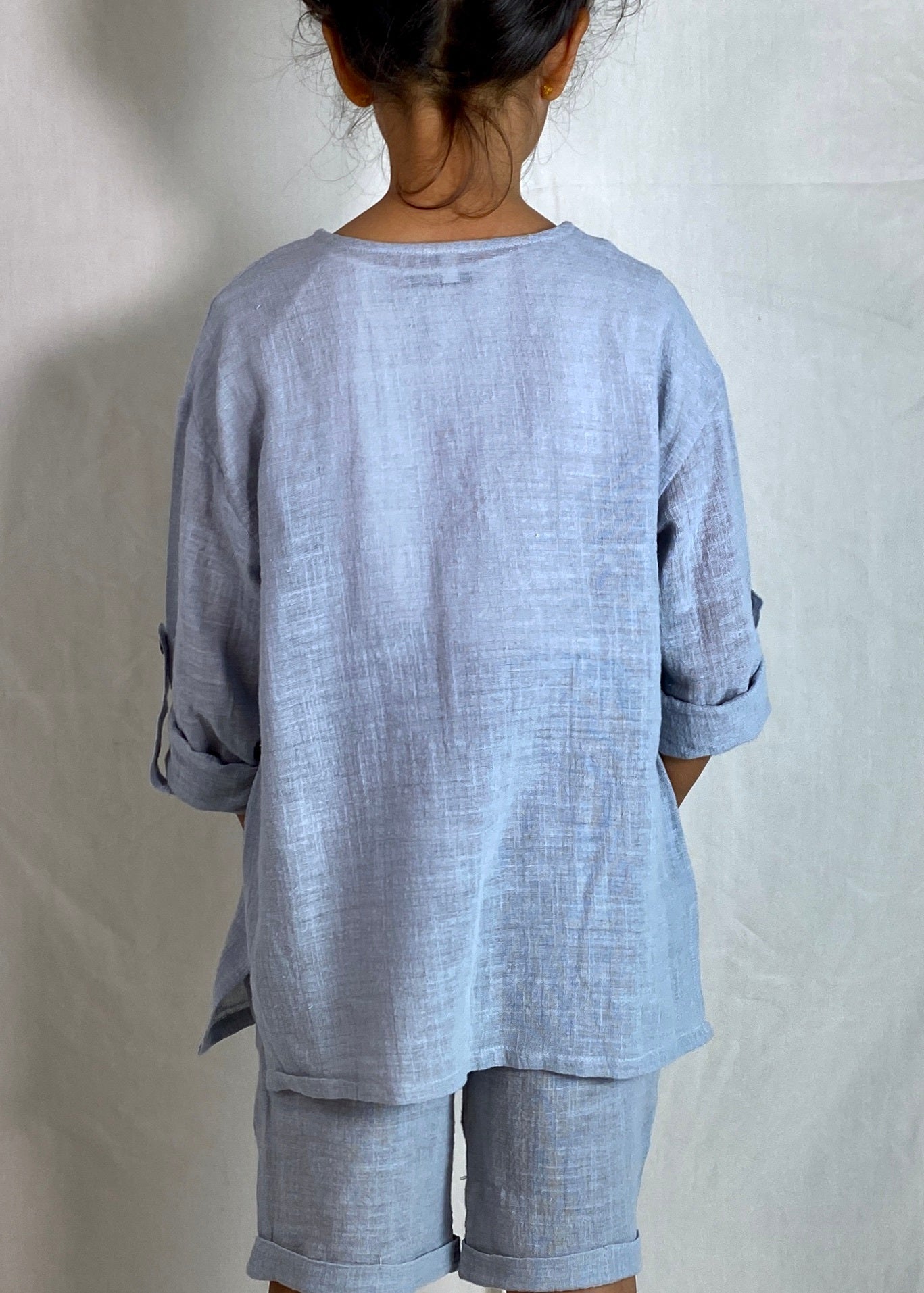 Ceria Top In Light Blue