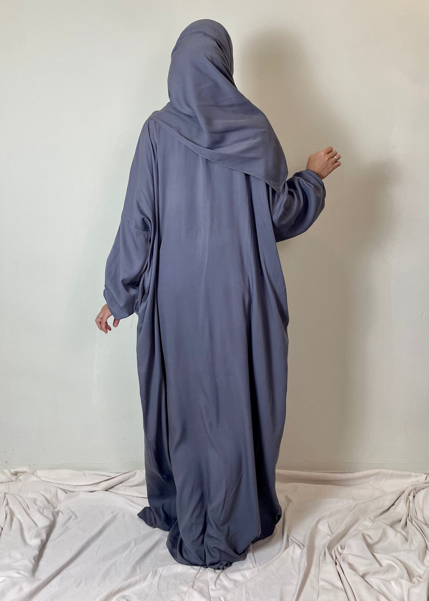 Onesie Telekung In Dark Grey