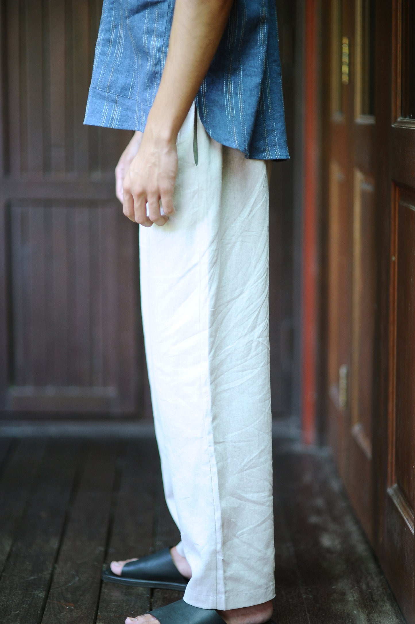 Hafiz Pants In Beige