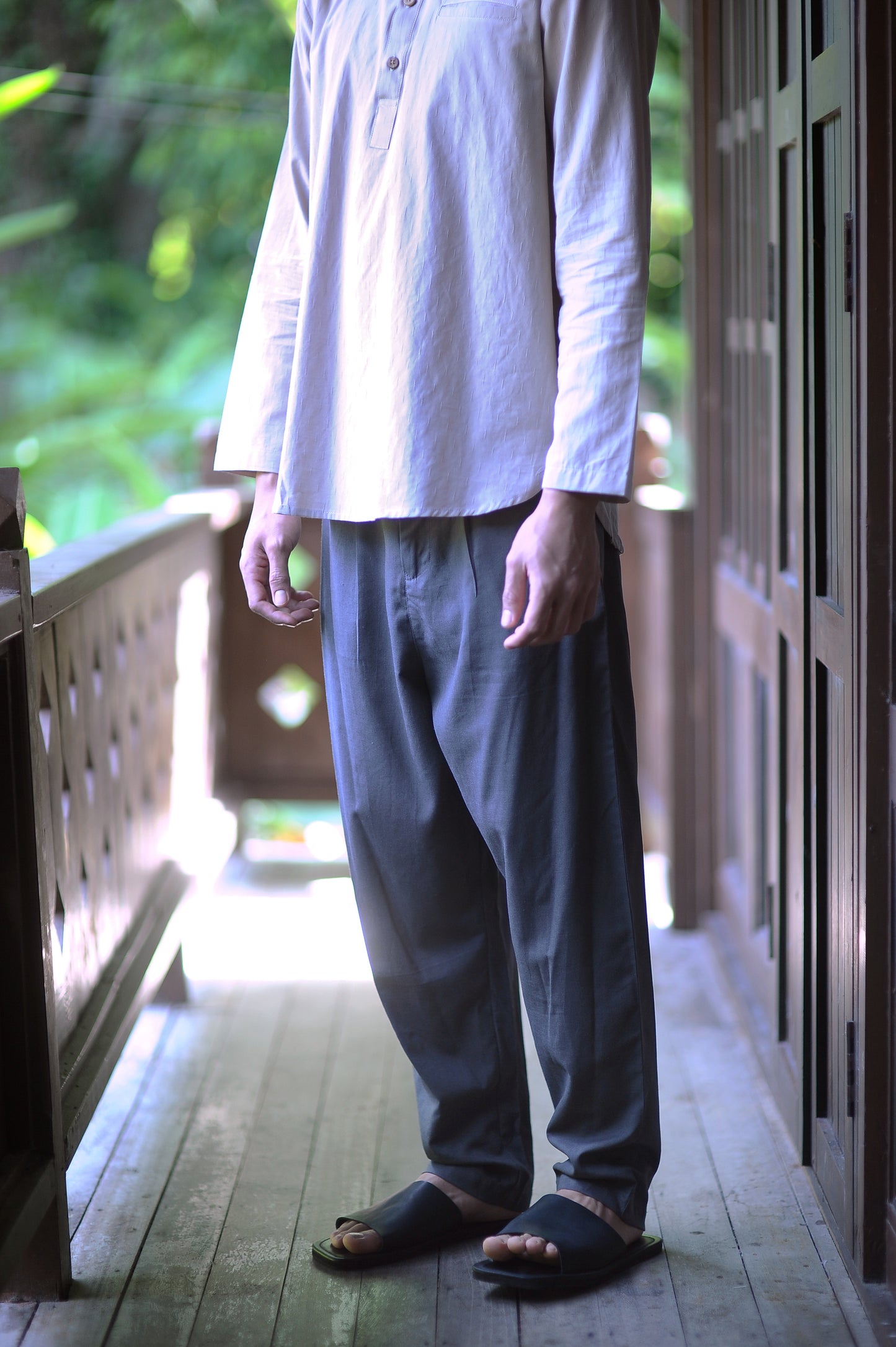 Aqil Pants In Grey