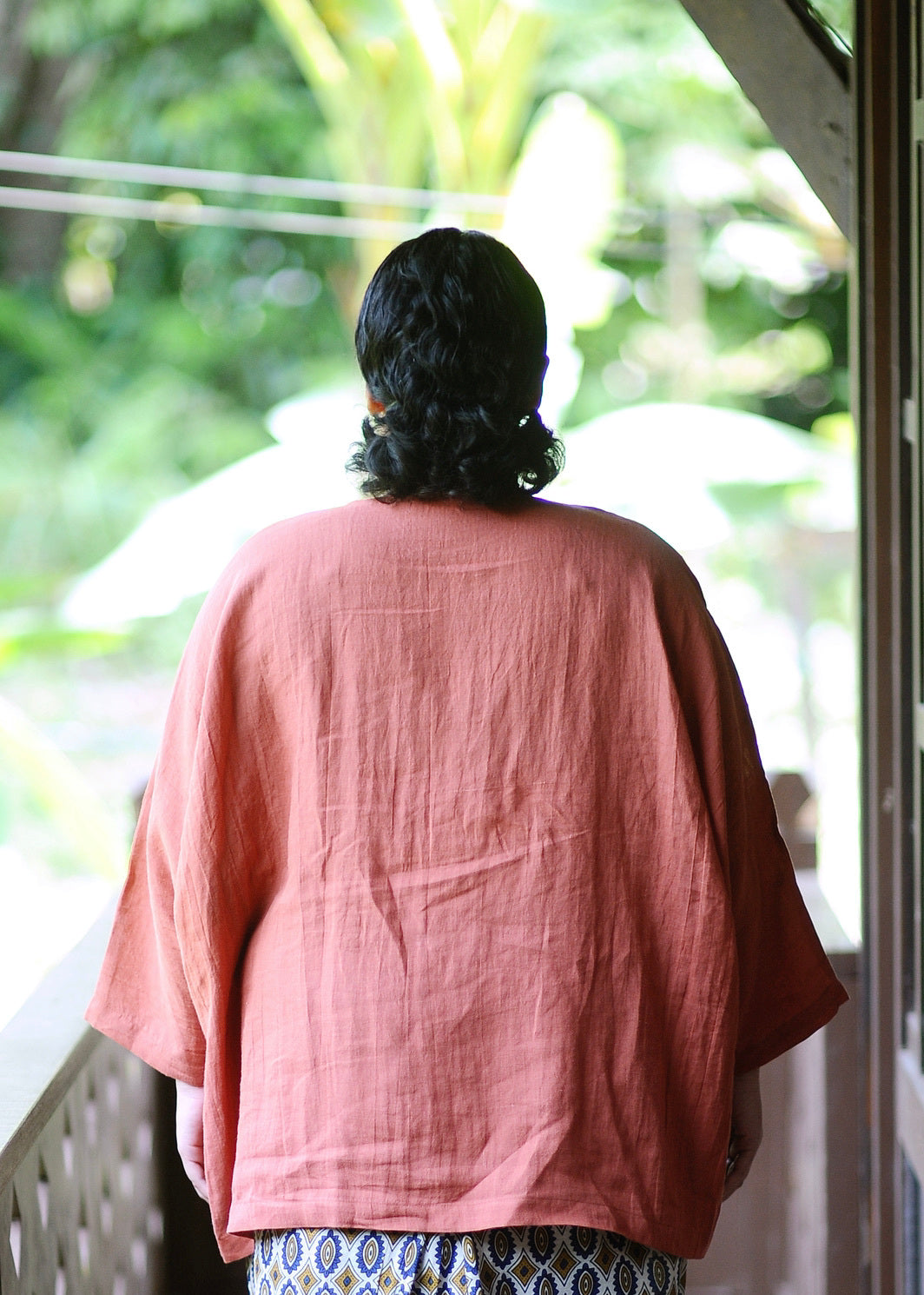 Nira Top In Teracotta