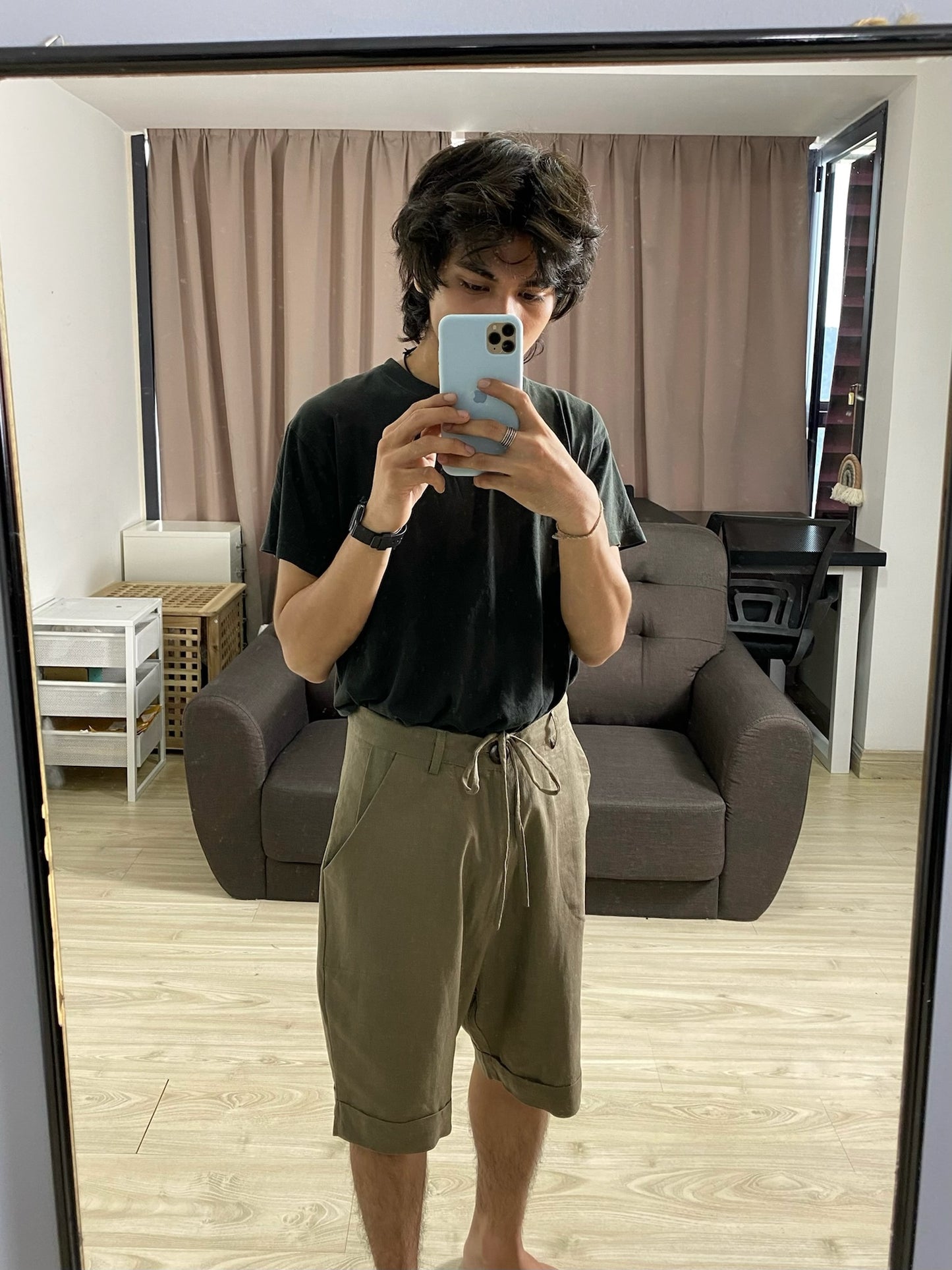 Oka Shorts In Olive