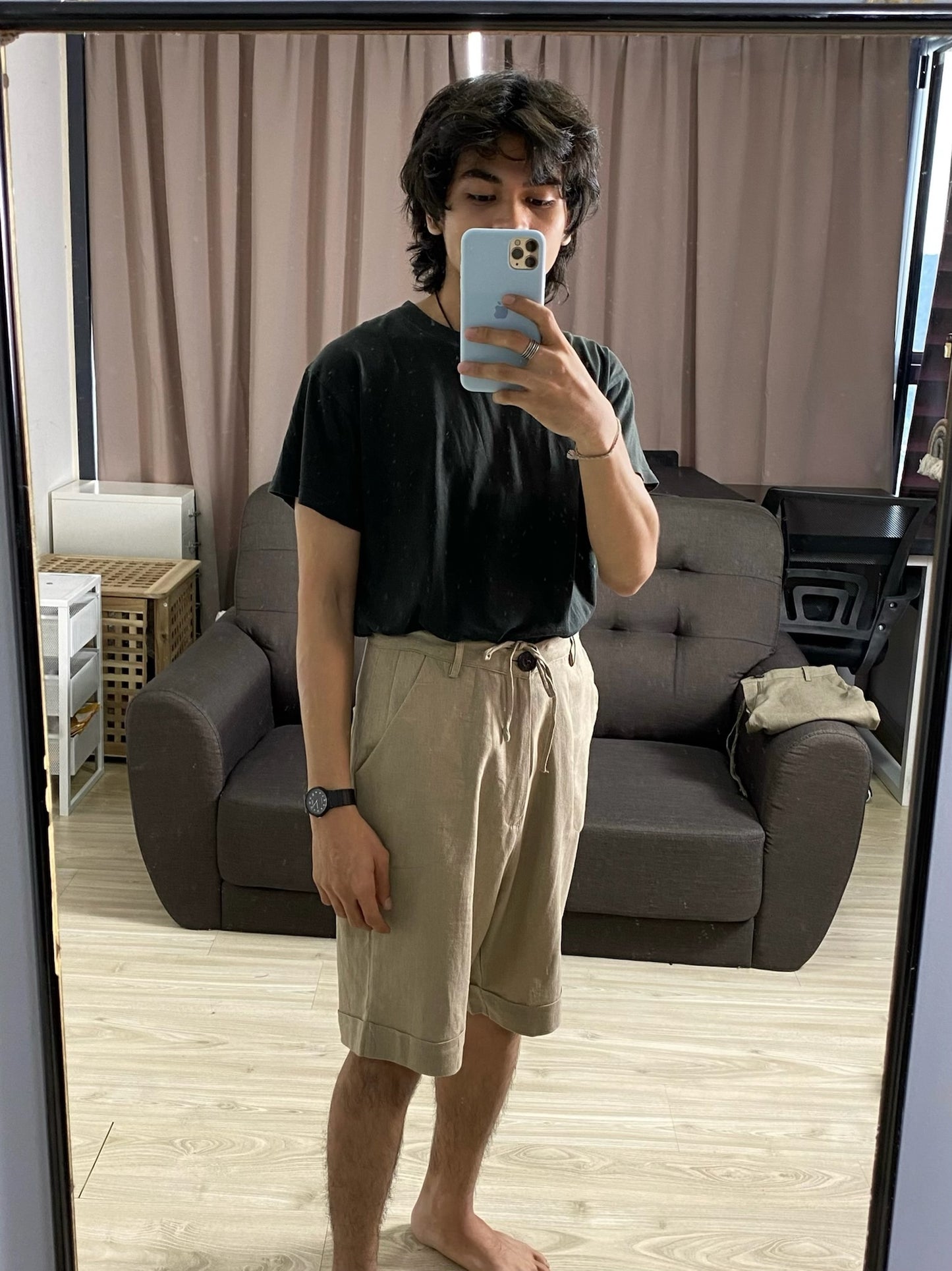 Oka Shorts In Brown