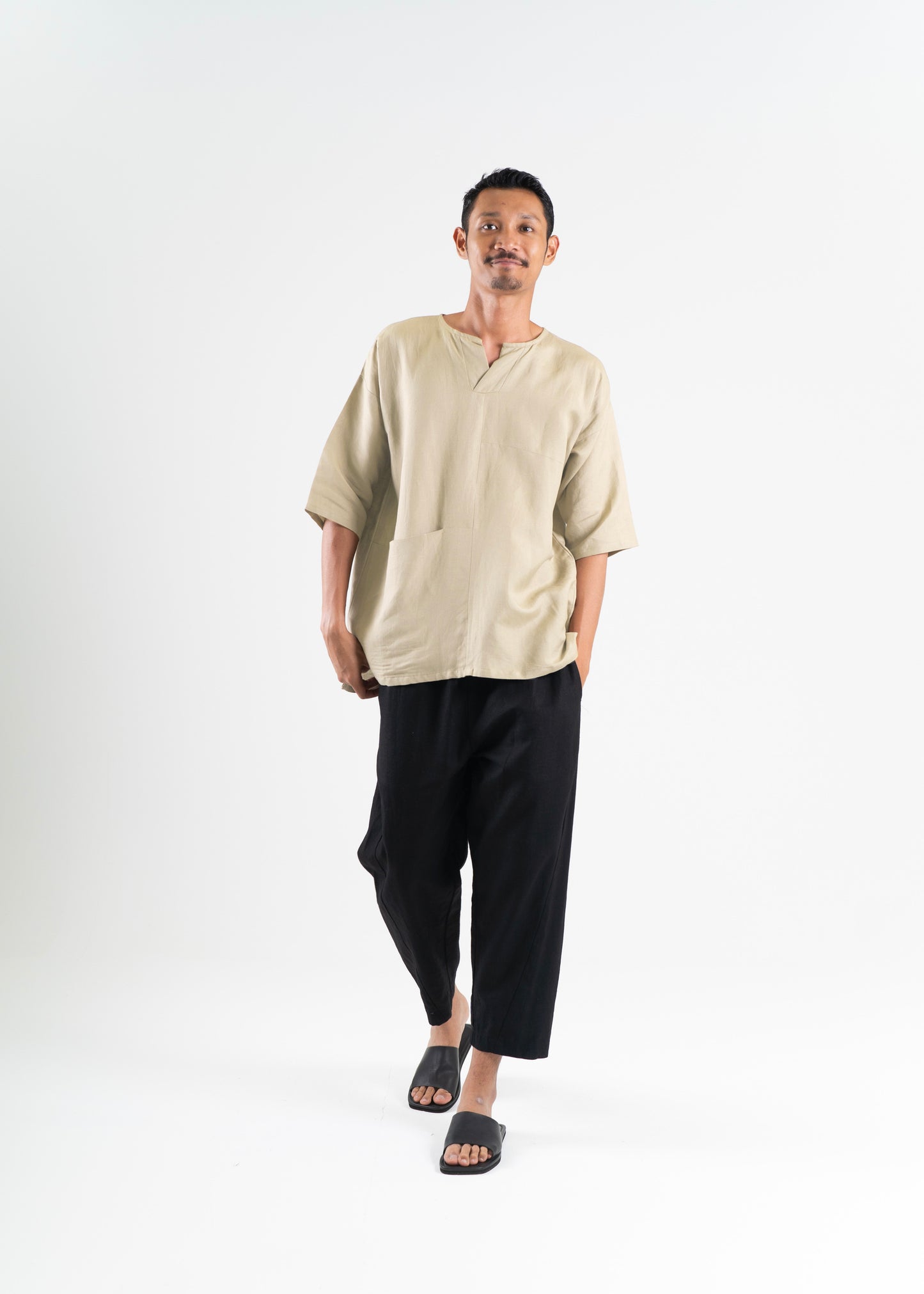 Ilham Top In Beige