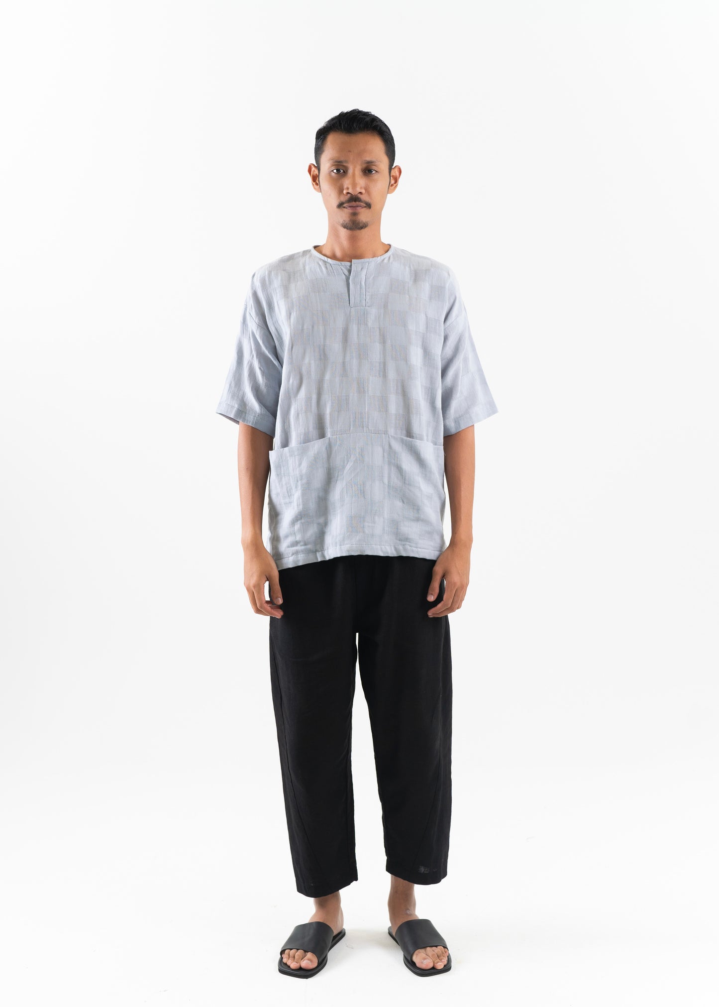 Fuad Top In Blue