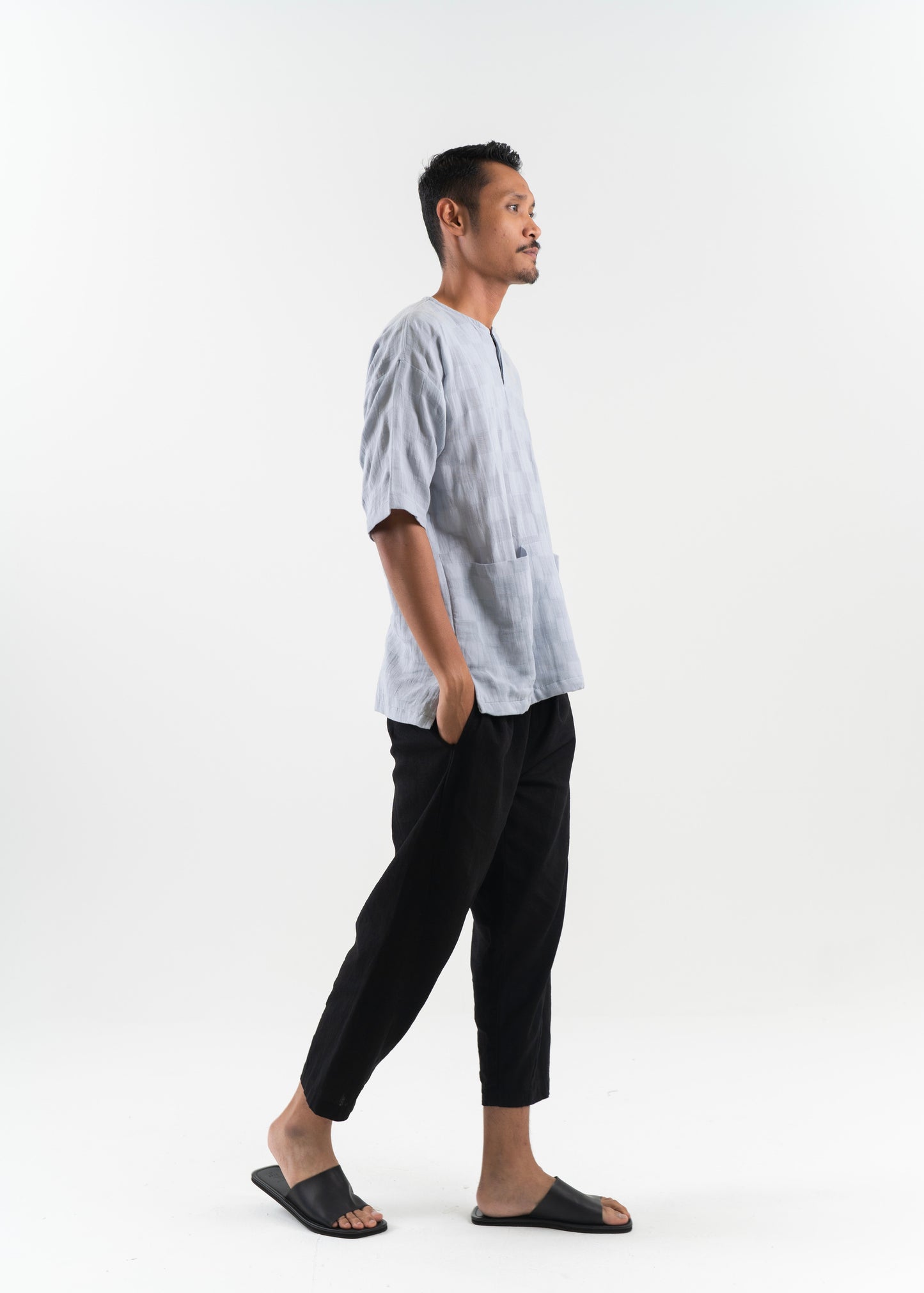 Fuad Top In Blue