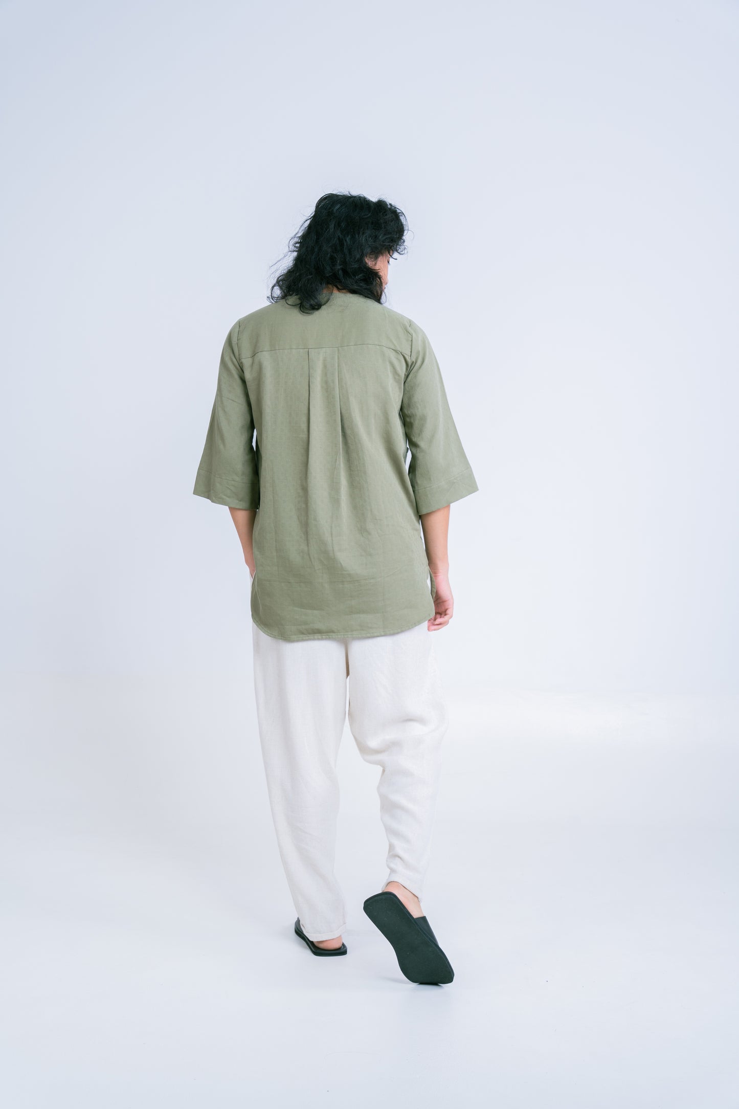 Sepupu Top In Olive