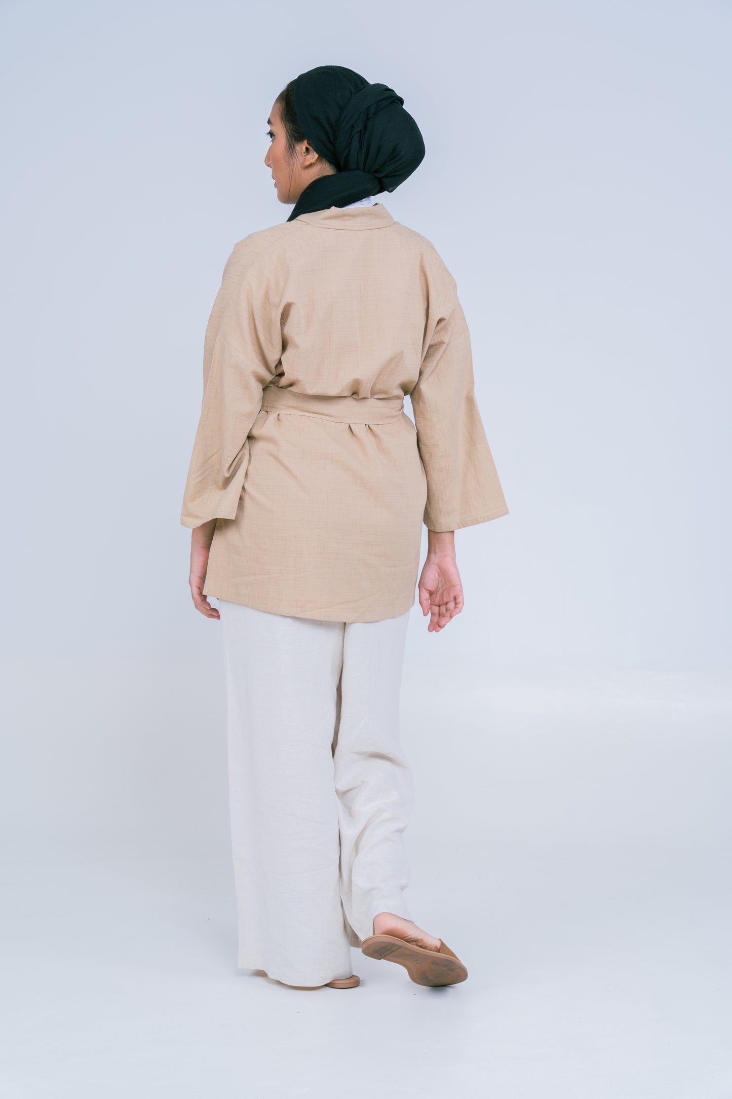Sedara Kimono In Khaki