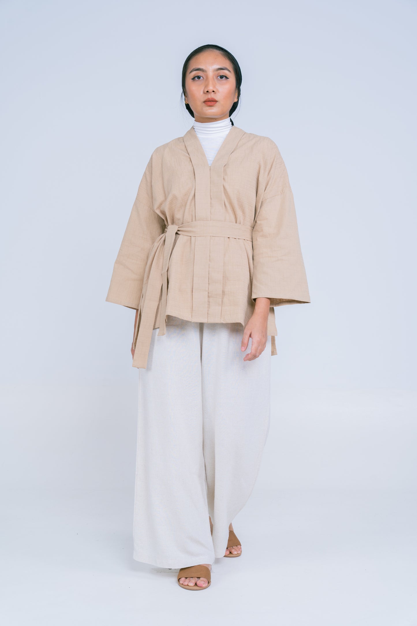Sedara Kimono In Khaki
