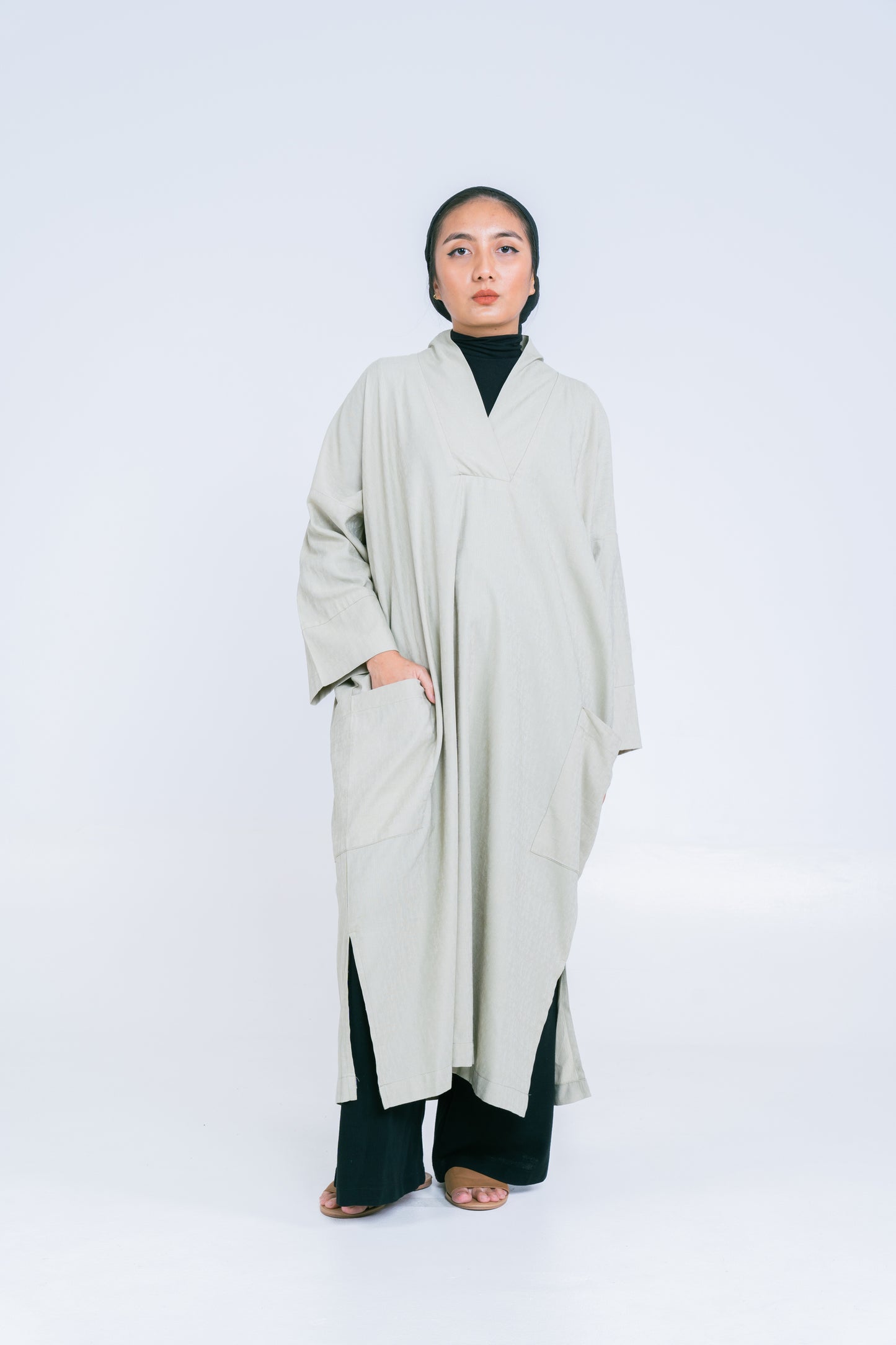 Nenek Dress In Mint Green