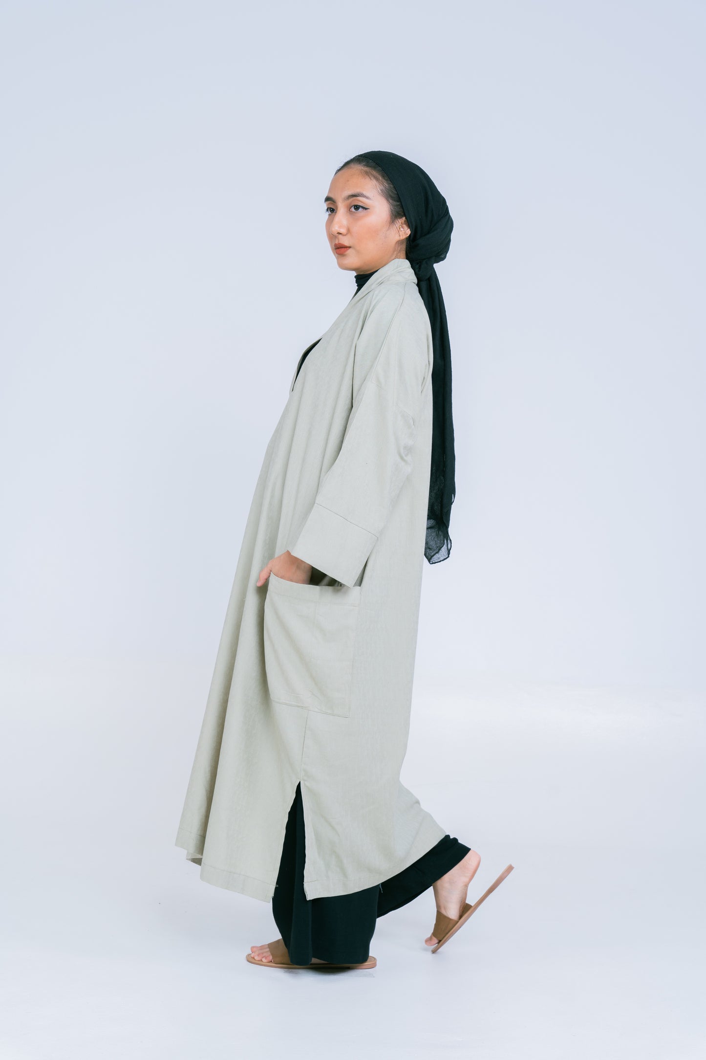 Nenek Dress In Mint Green