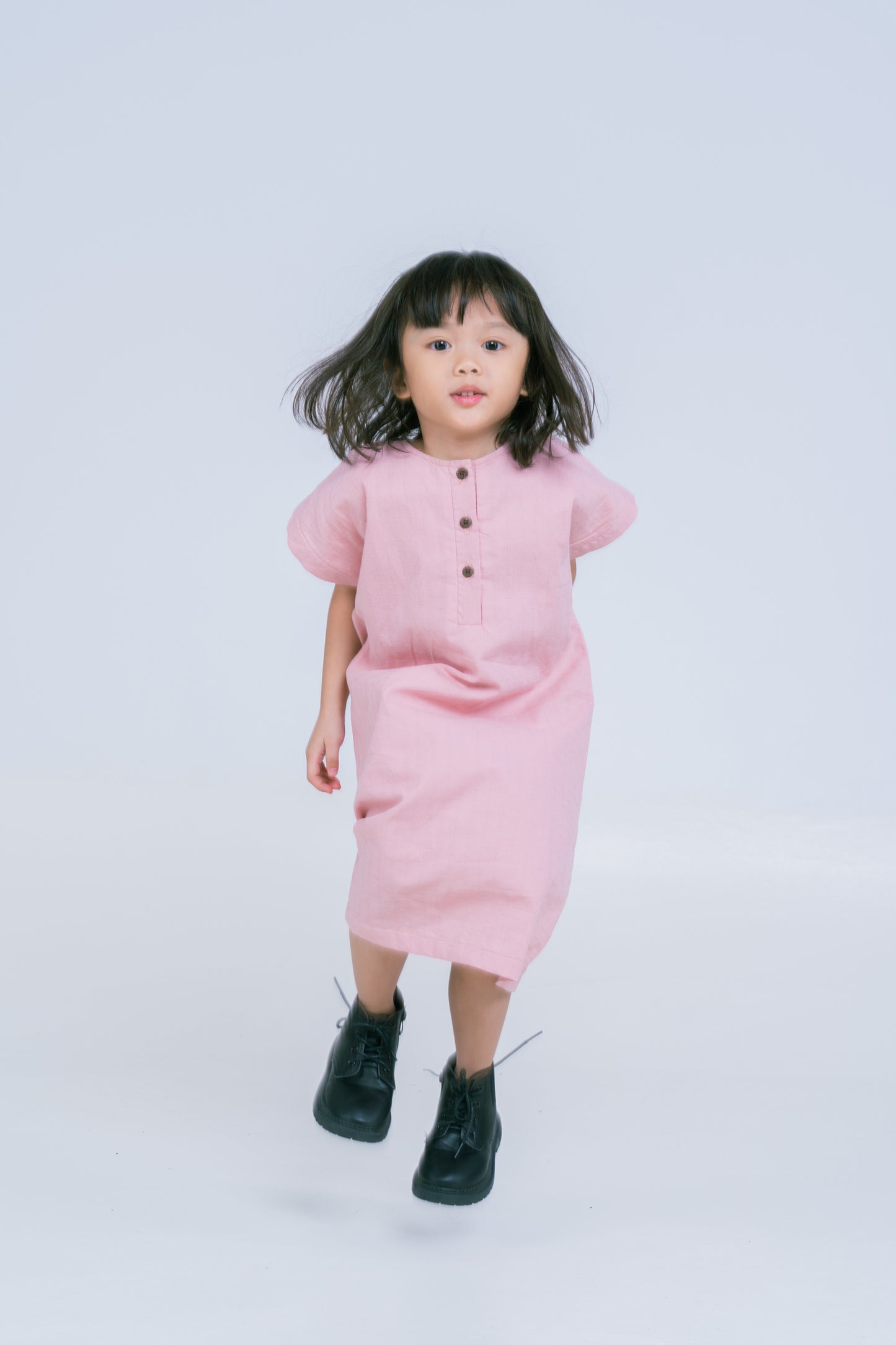 Kakak Dress In Pink Guava