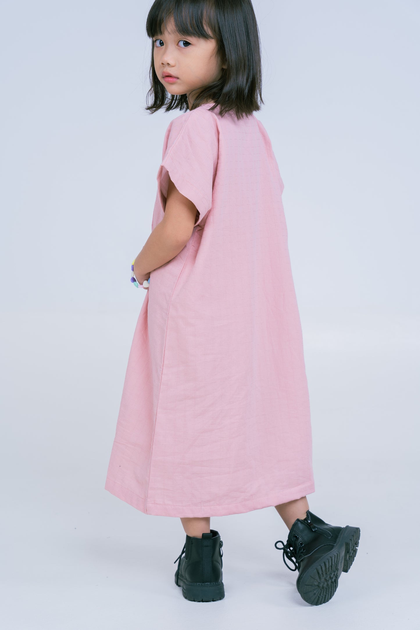 Kakak Dress In Pink Guava