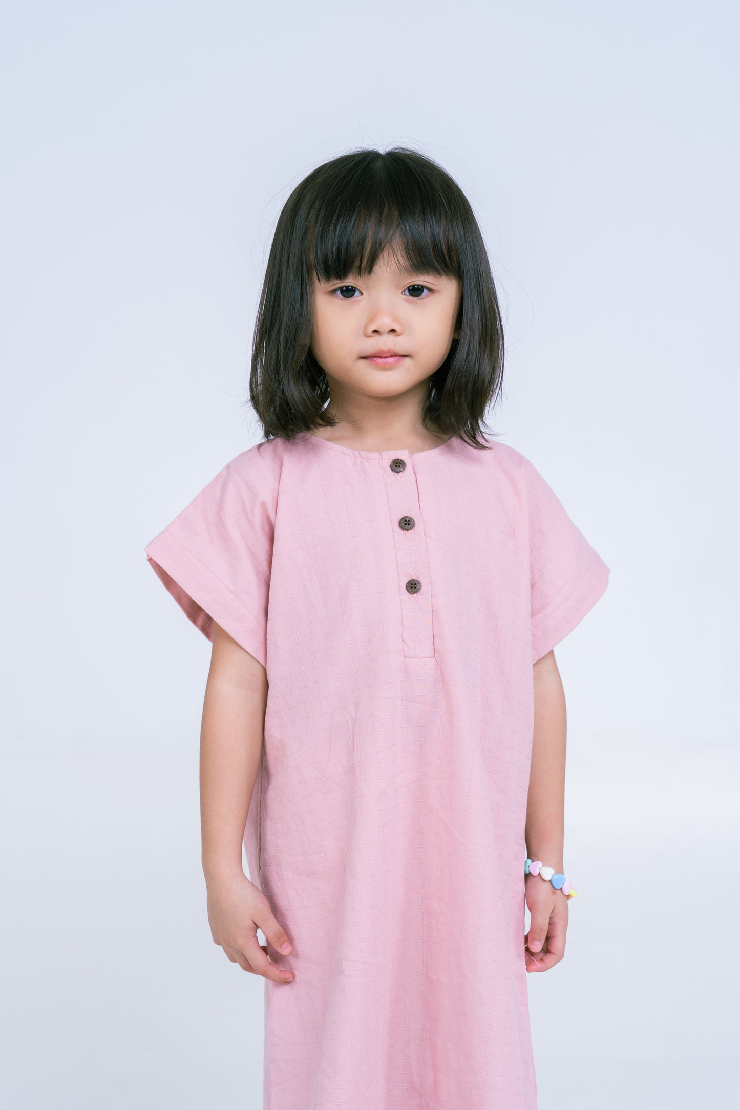 Kakak Dress In Pink Guava