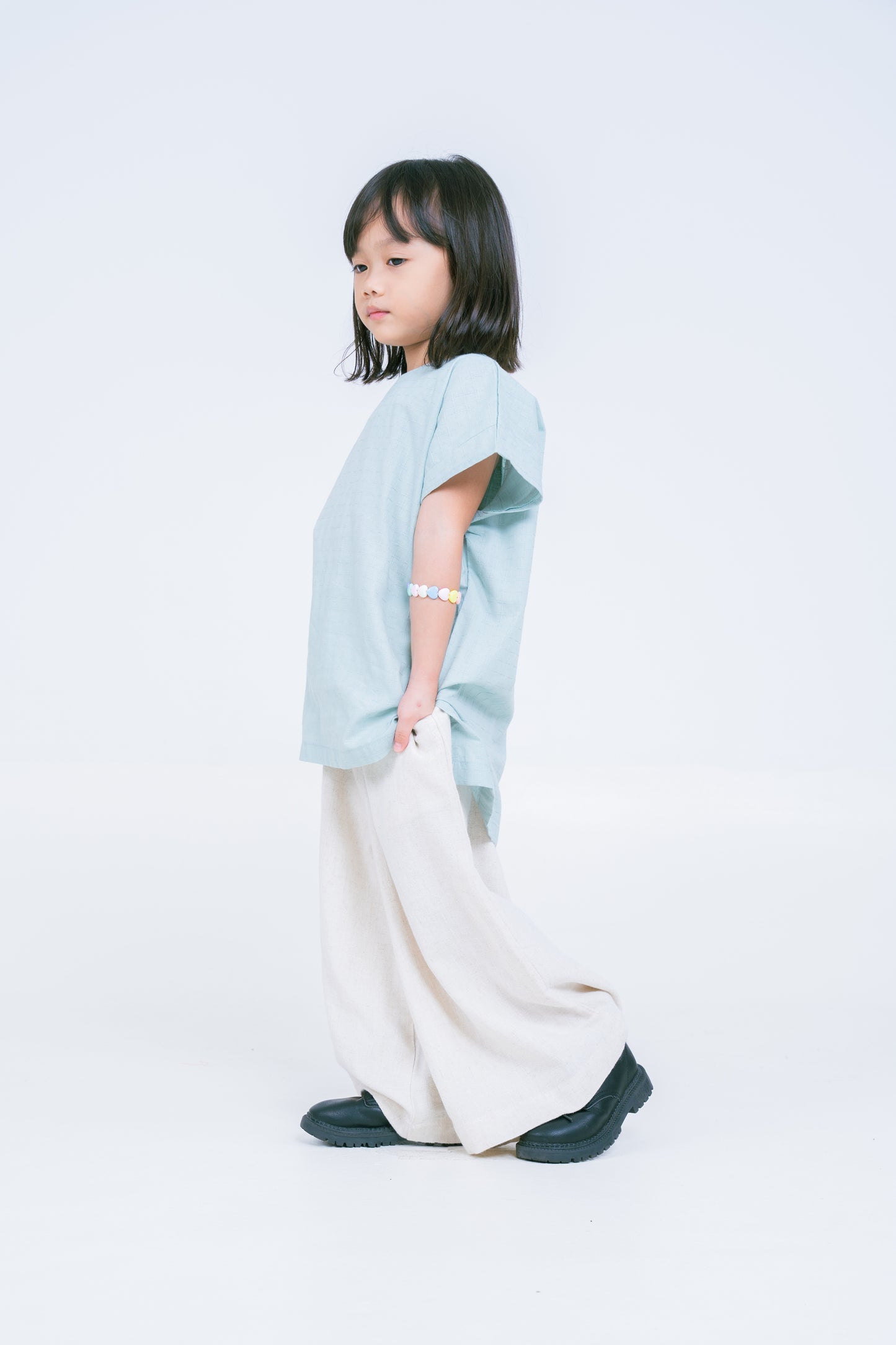 Adik Top In Mint Green