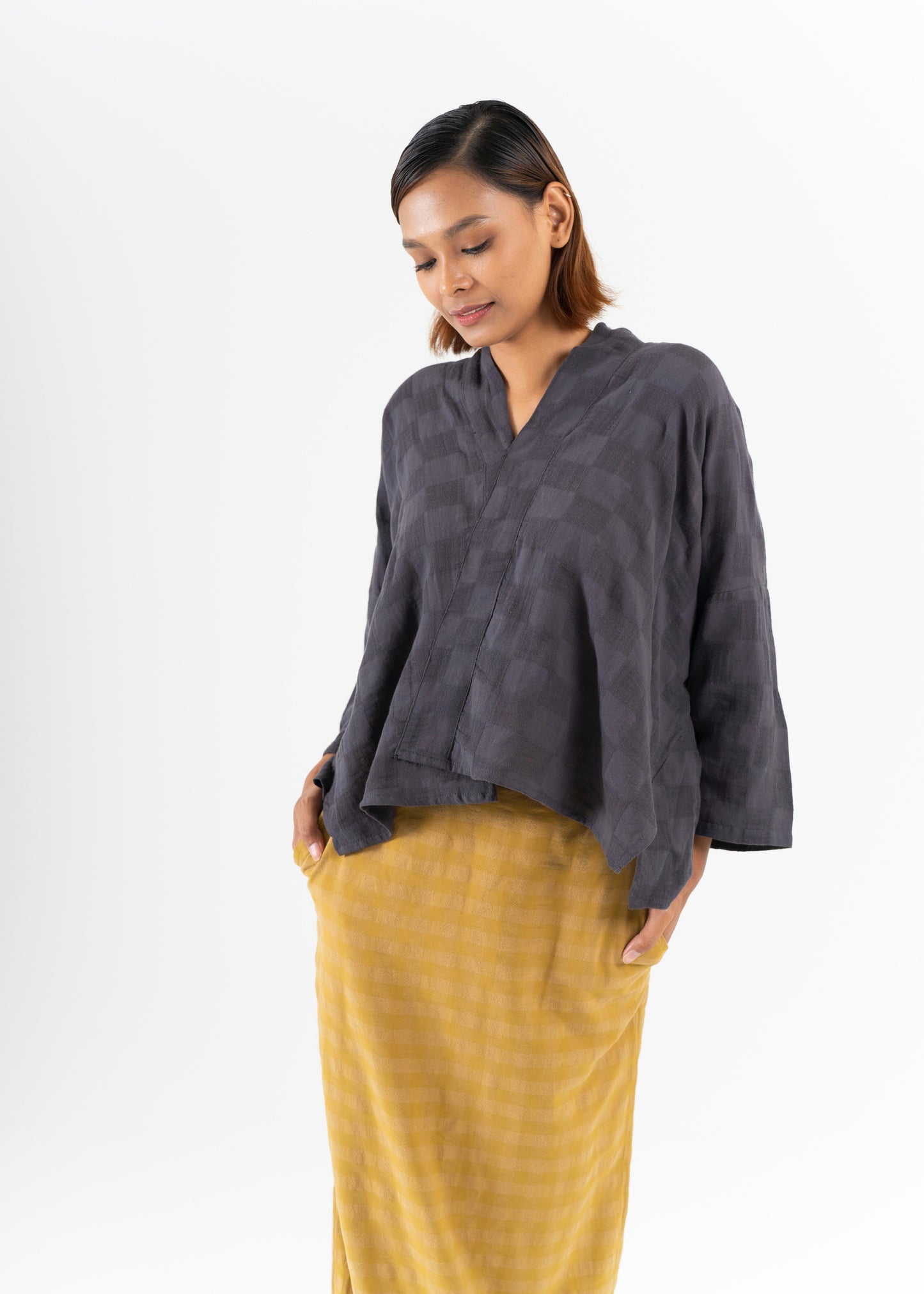 Kinara Top In Grey