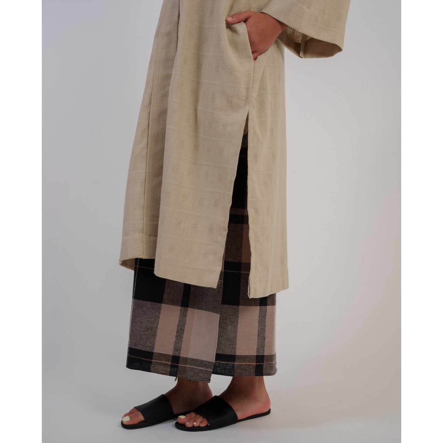 Miyabi Kebarung Set in Checks