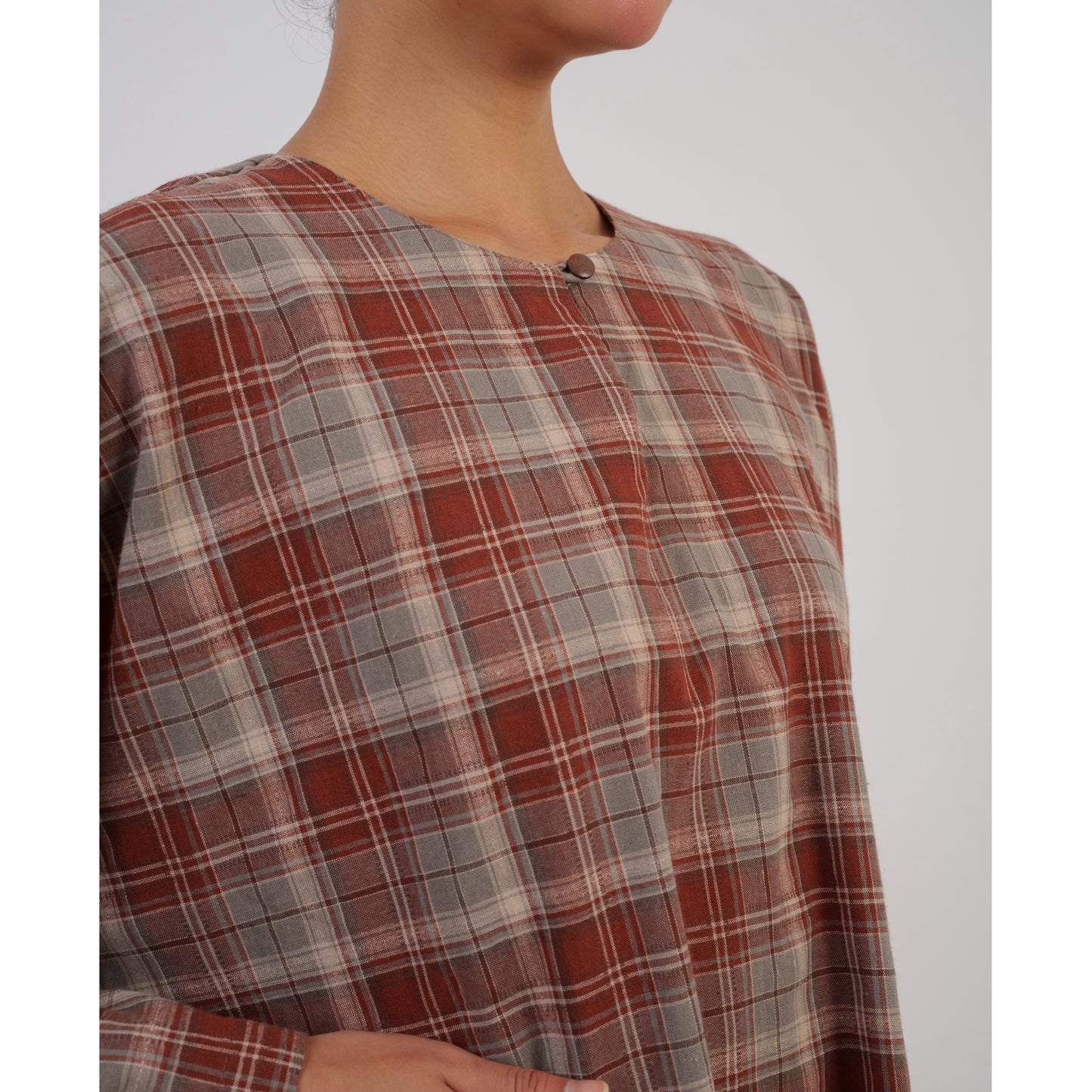 Mori Kurung Kedah in Red